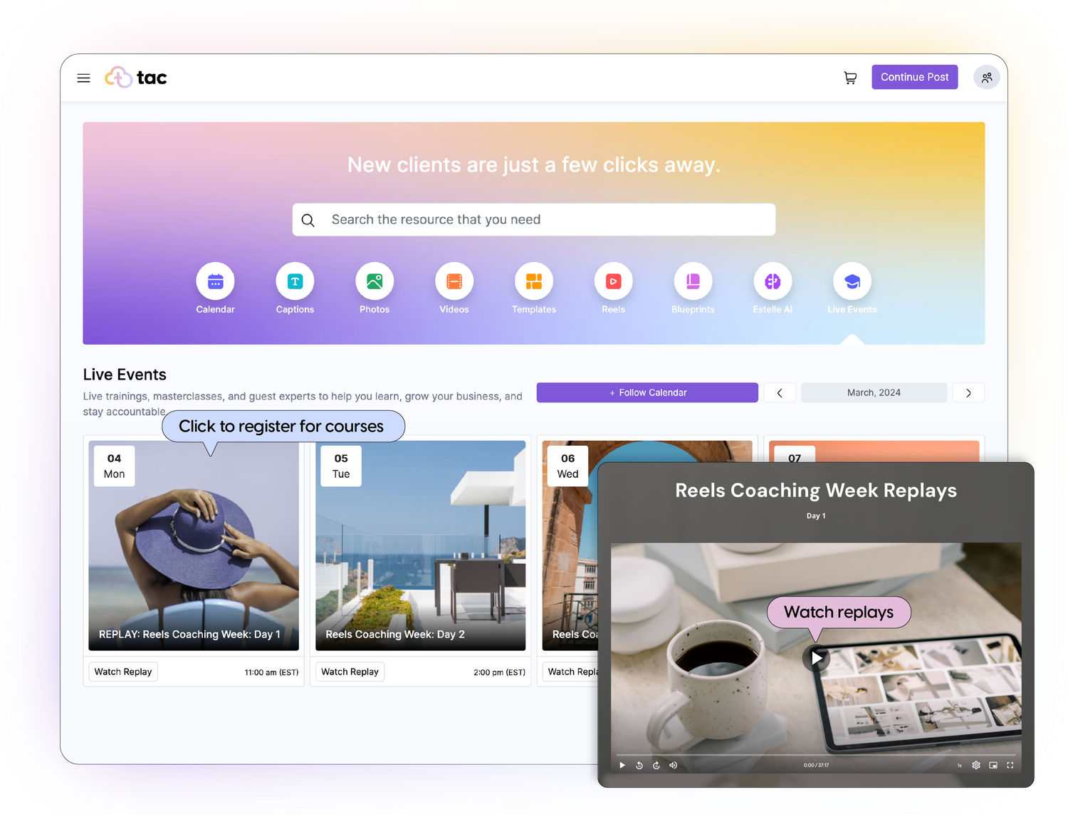 demo-travel-agent-collective-social-media-for-travel-agents