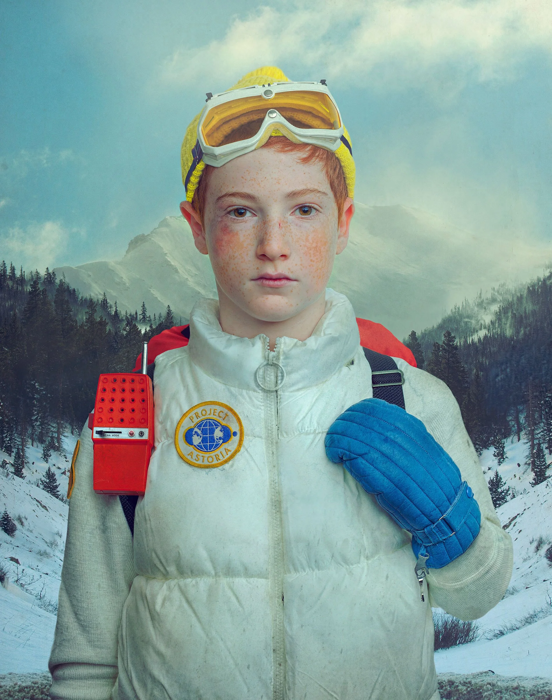 Boy in Winter Uniform 1