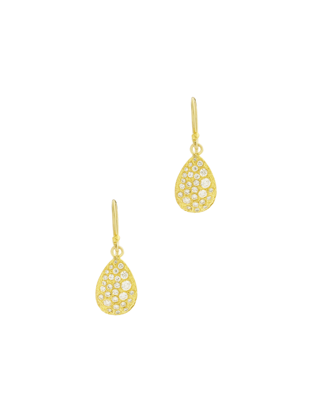 Diamond Sprinkle Drop Earrings — Petra Class Studio Exquisite