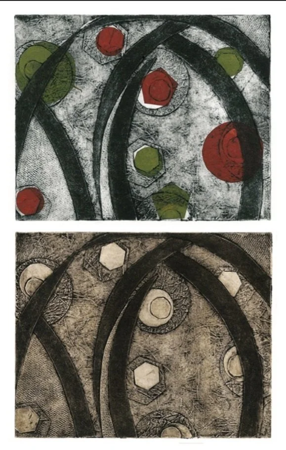 Collagraph prints