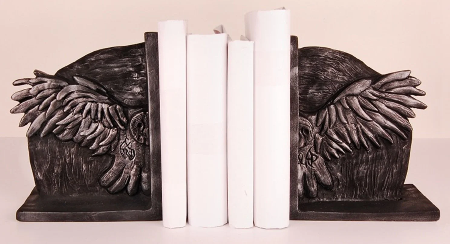 Ceramic bookends