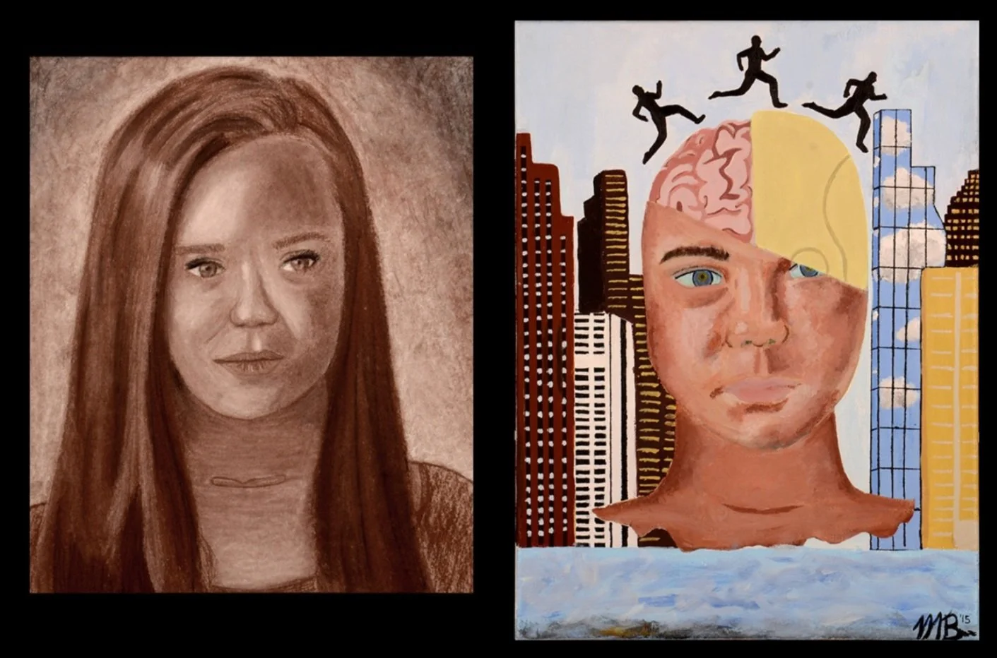 Self portrait studies