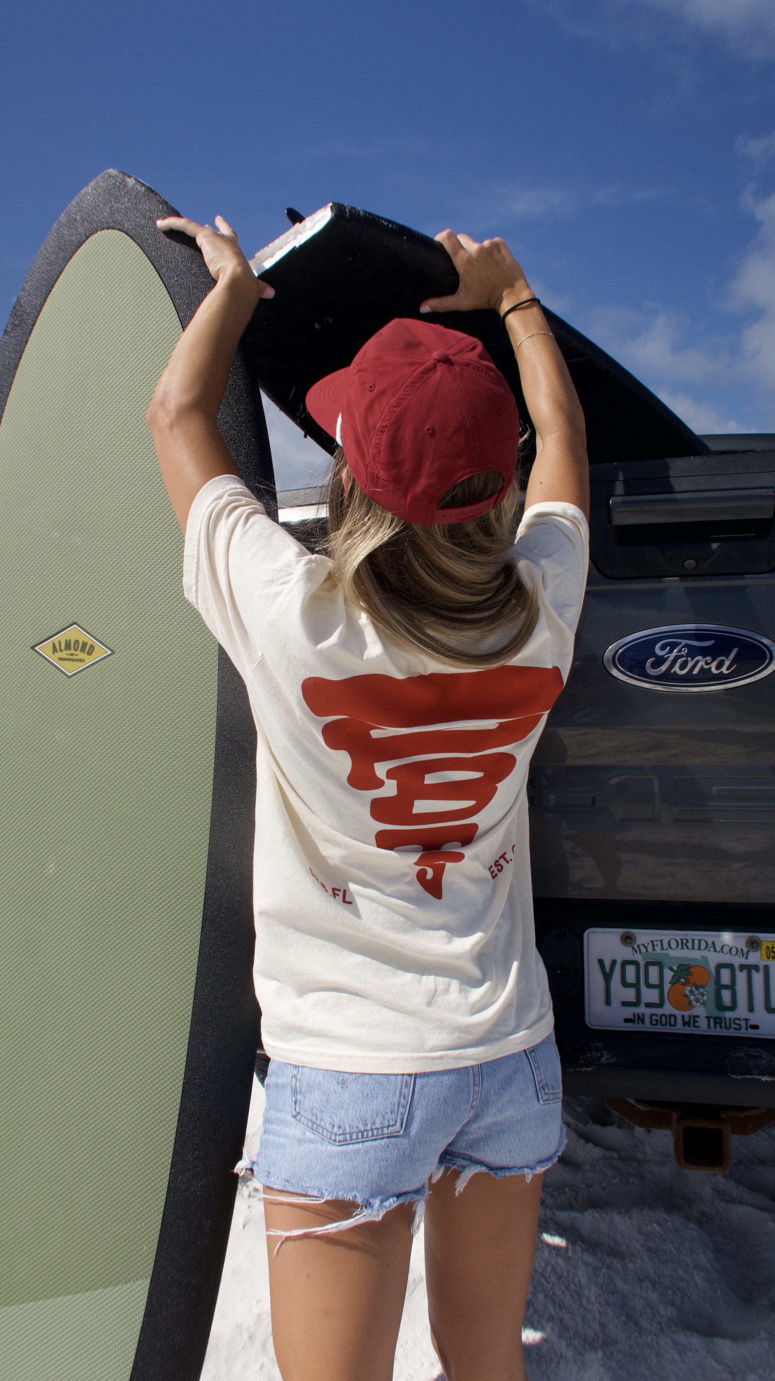 PBTS Slice Ivory Tee