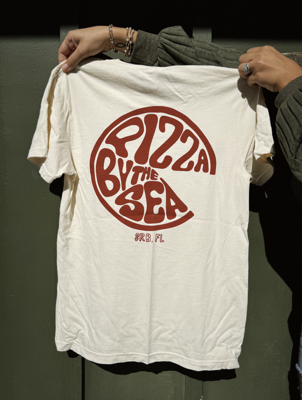 Missing Slice Ivory Tee