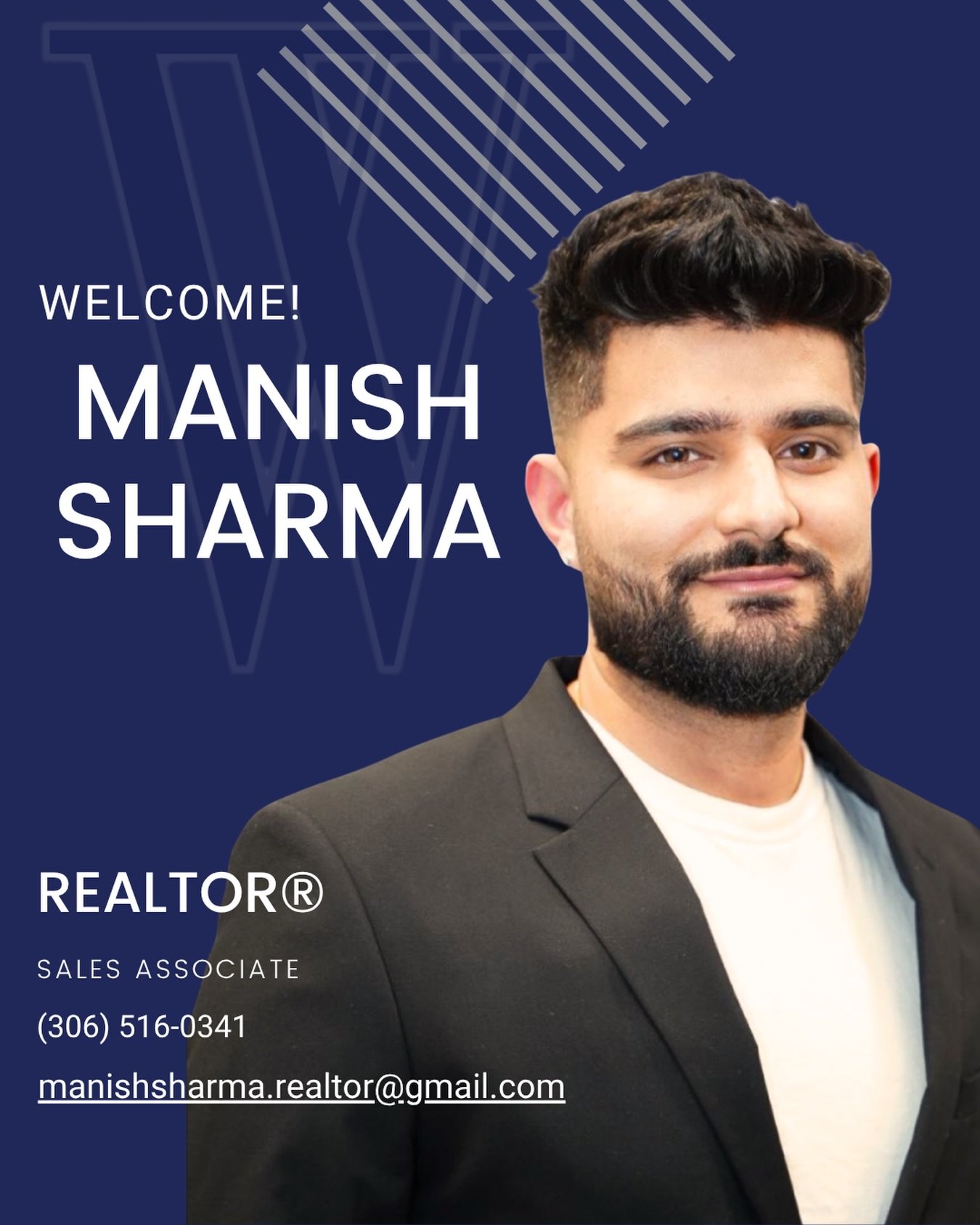 Welcome to W, Manish Sharma! 👋🏼

Excited to add another agent to our team! Manish brings a client-first approach to real estate, ensuring every transaction is smooth and stress-free. With a strong understanding of the local market, he is passionate