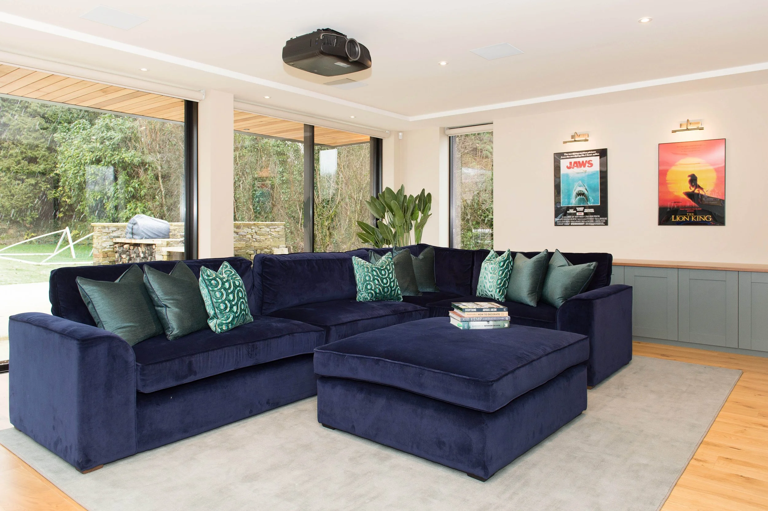 Contemporary property extension with bespoke interior design by StyleSmith Interiors, creating functional family living spaces across Harrogate, Leeds, York and Yorkshire
