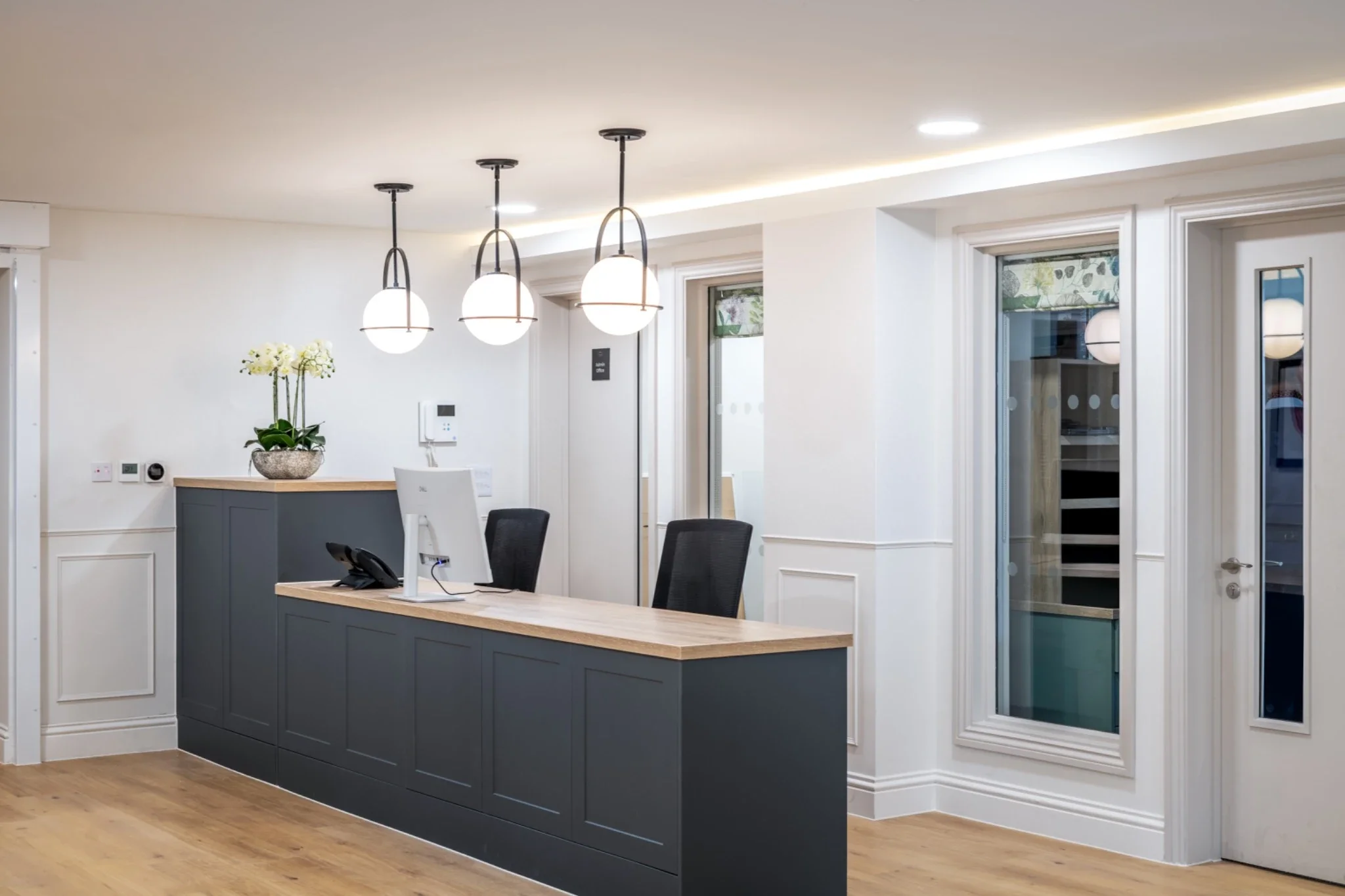 care home interior, modern, interior designed