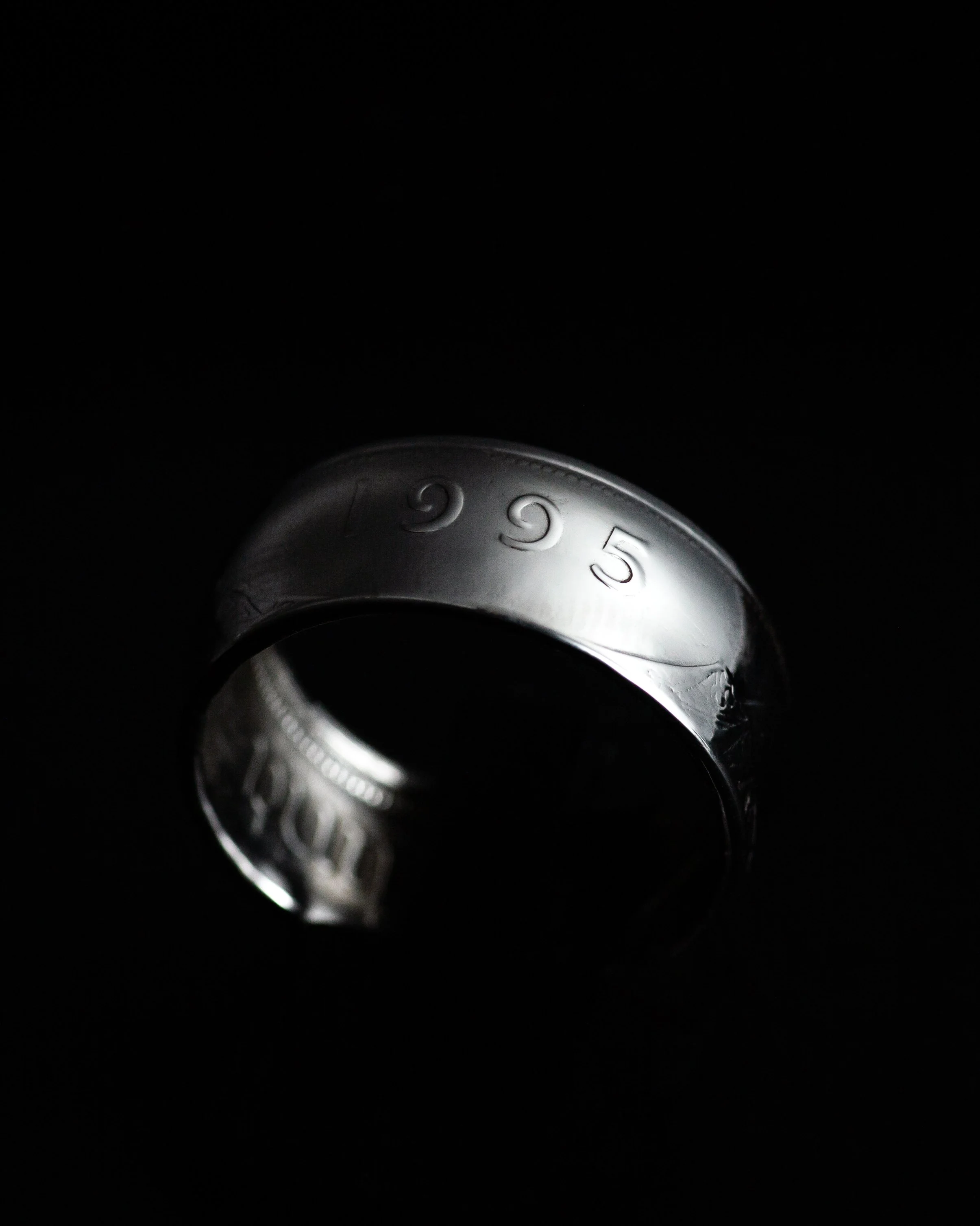 1995 - Irish Punt £1 Birth Year Coin Ring.jpg