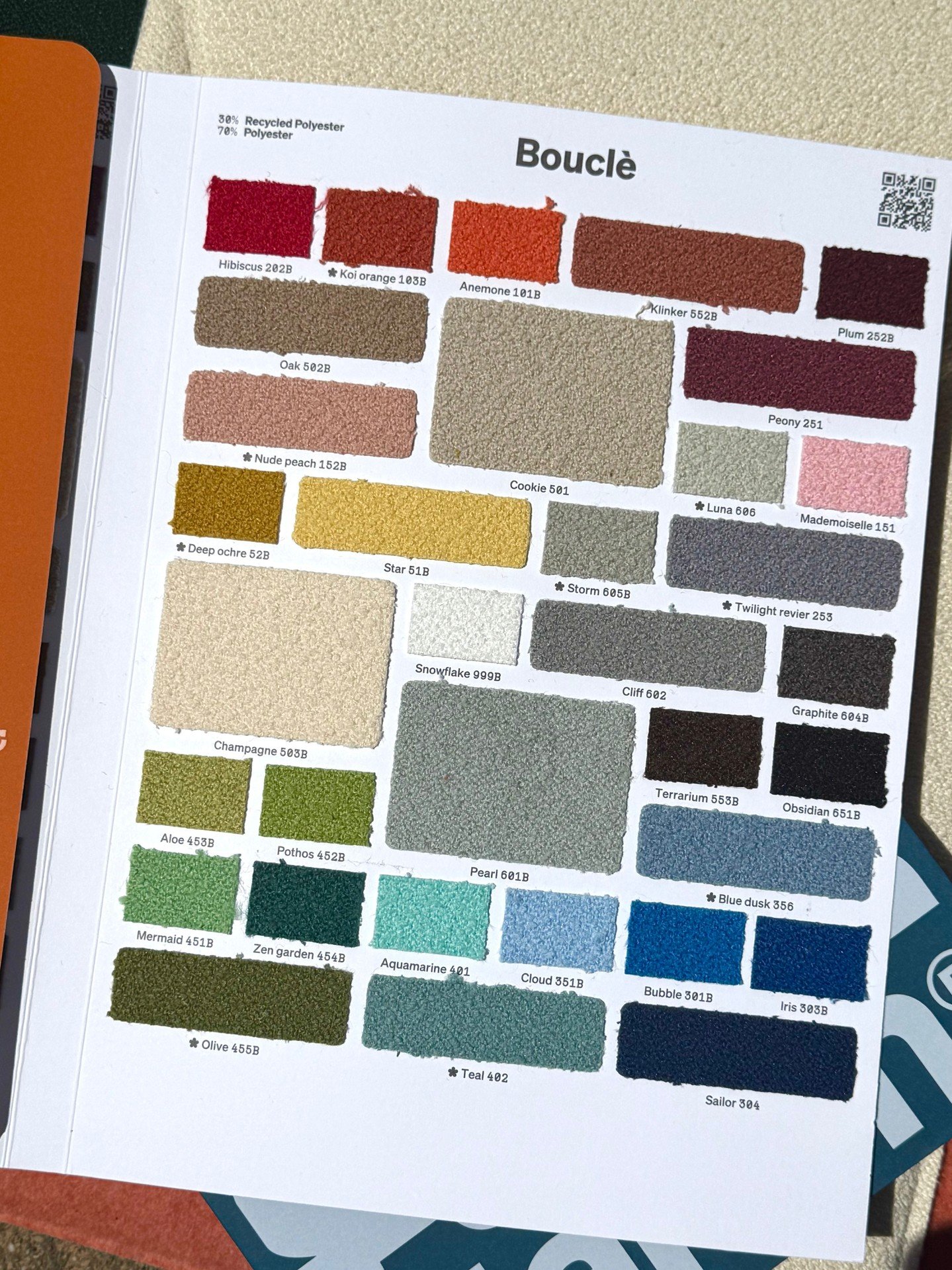 Soft, tactile, and made with a story to tell. Boucl&eacute; brings warmth and texture to the wall while combining acoustic performance with a more thoughtful approach to materials.

Made with @seaqual.initiative  Boucl&eacute; incorporates fibers cre