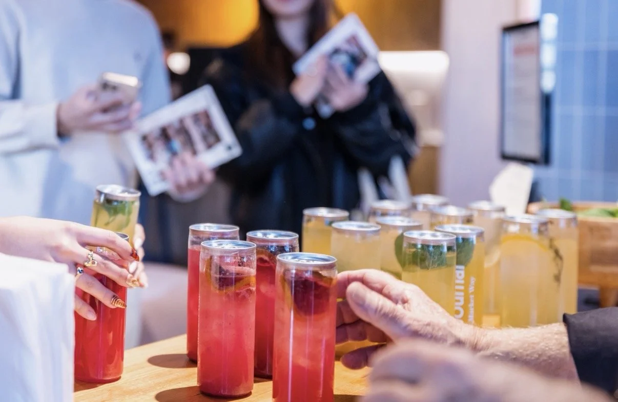 Caned cocktails