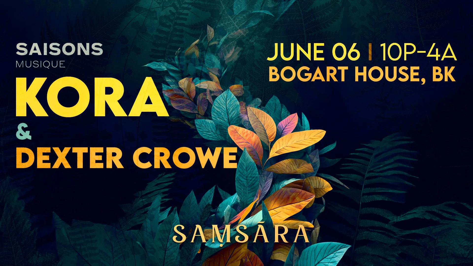 KORA & DEXTER CROWE @ BOGART HOUSE