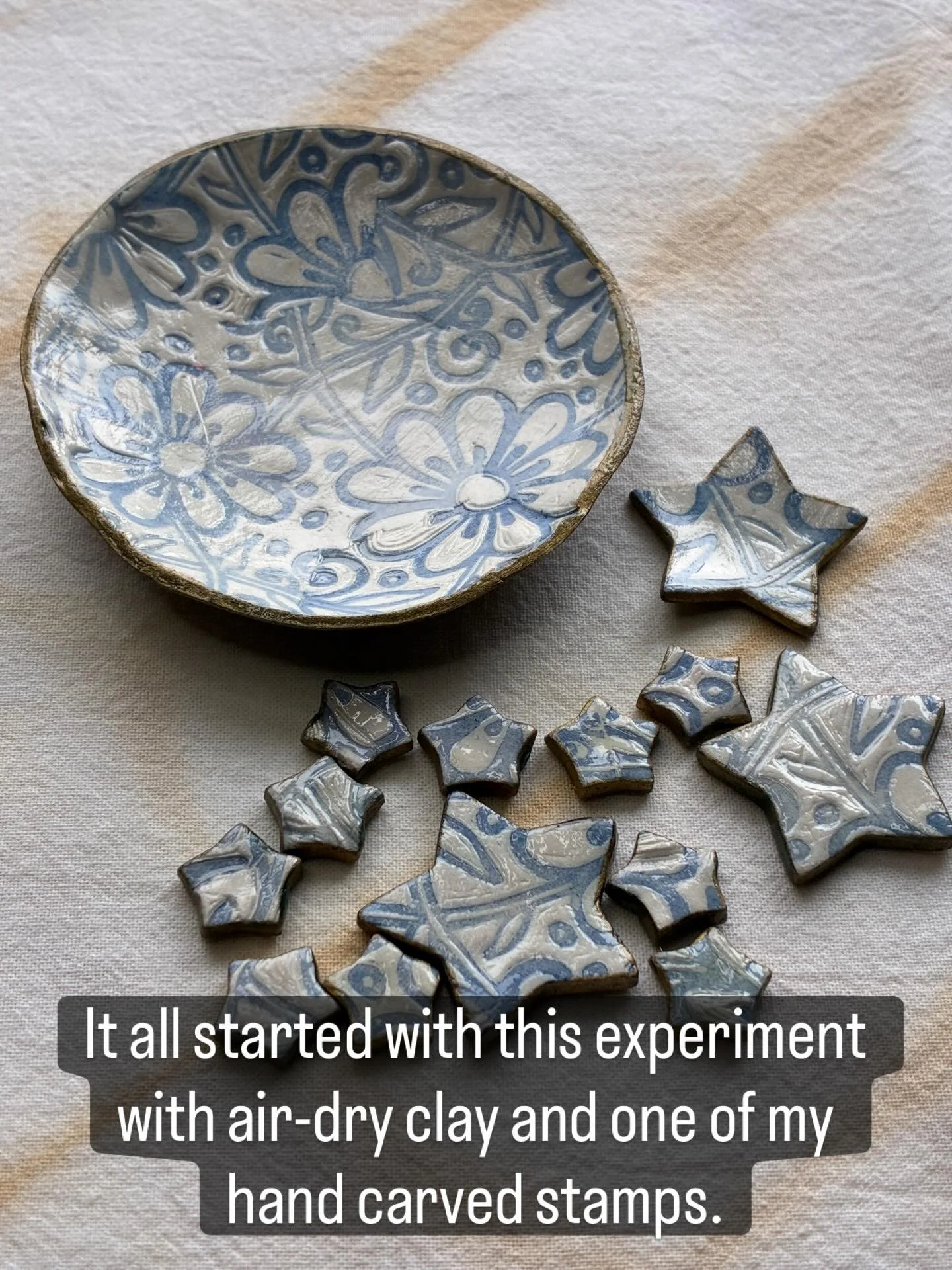 Been playing with air-dry clay after Renee&rsquo;s ( @studioflygurl ) inspiration last October.  You can see my experiments and a bit of thinking behind it in the next pictures. 

I am really enjoying being able to see and pick up the little animals 