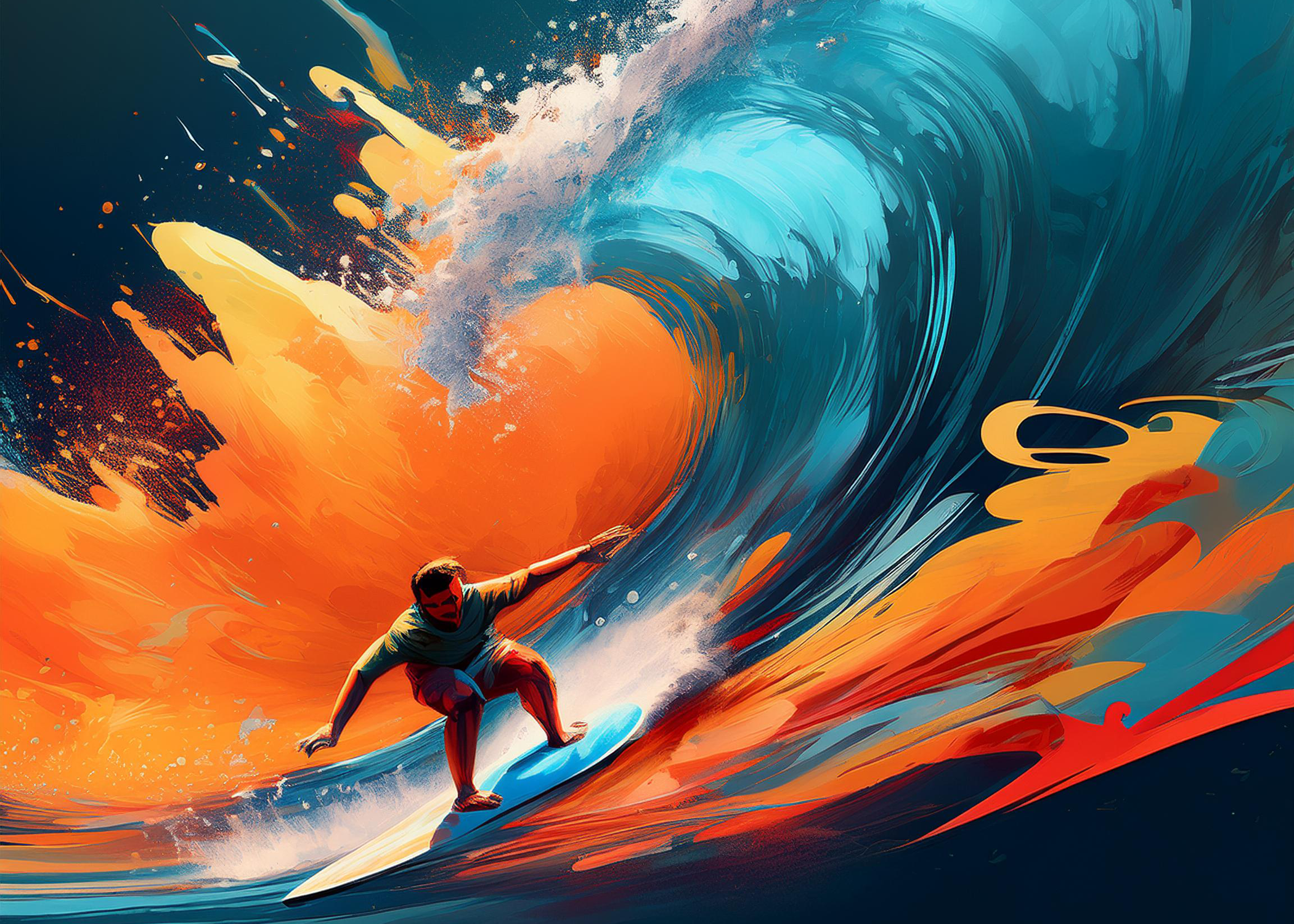 Blue Curl