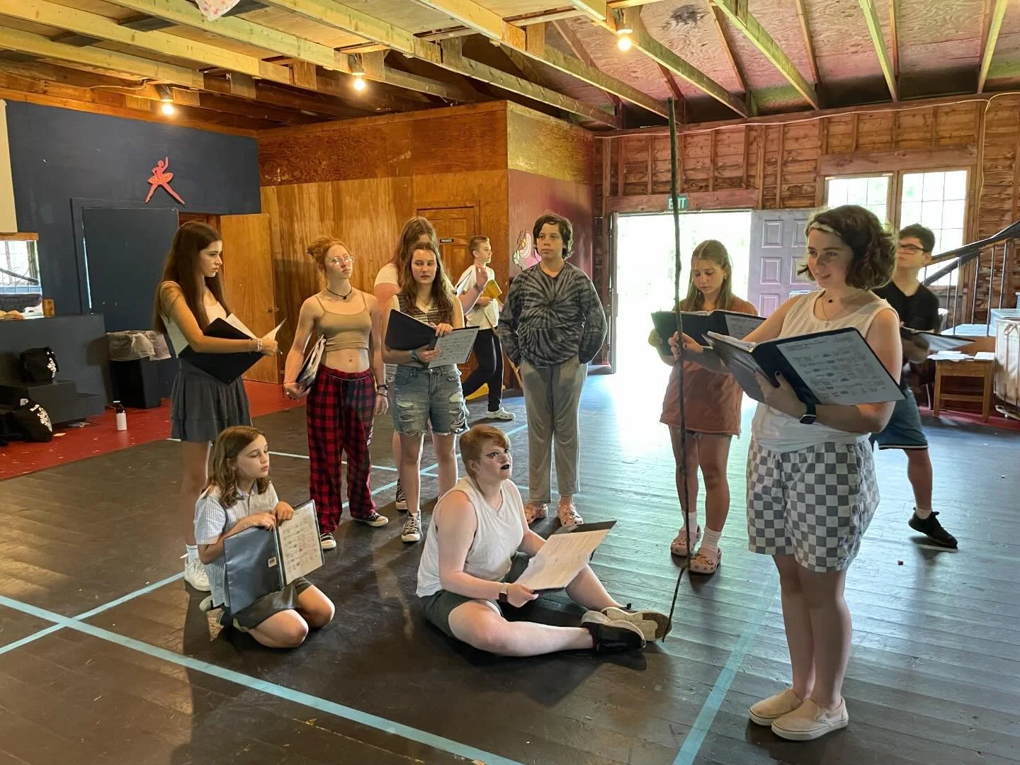 I ❤️ Play Rehearsal #campballibay #summercamp #theatercamp #artscamp