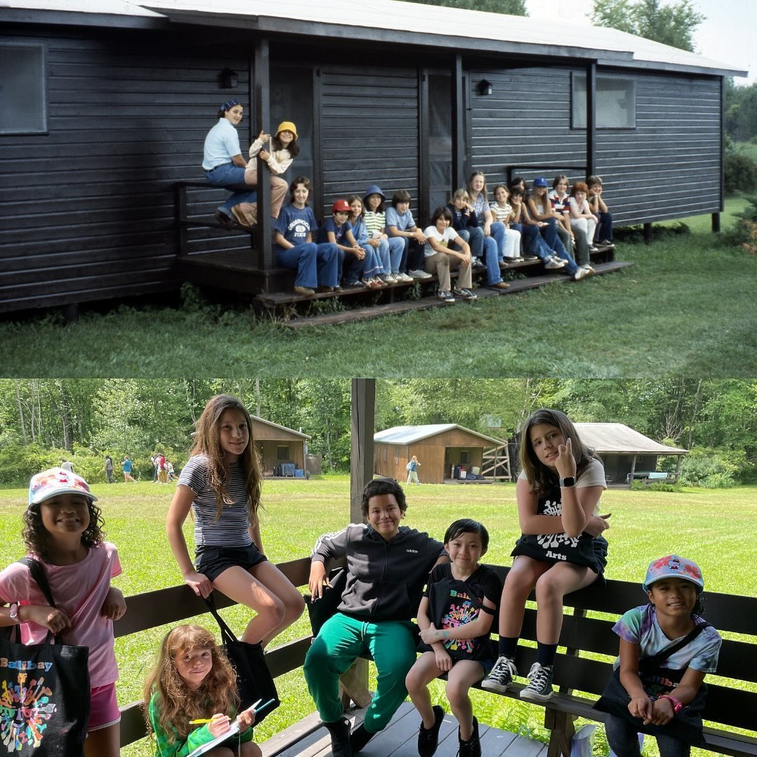 #TBT Cabin Life Then and Now &hearts;️🌳