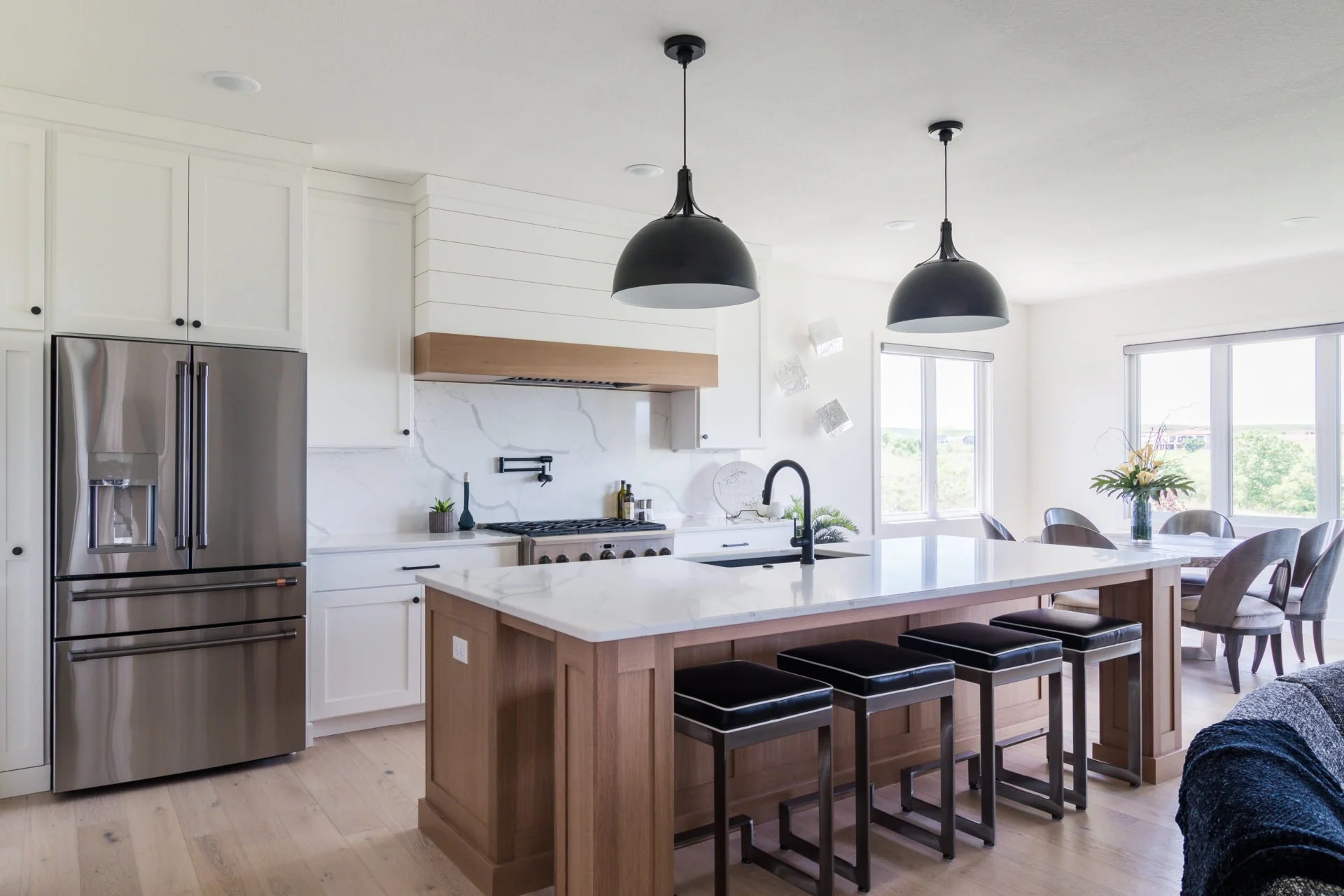 Custom home in Manhattan KS by Back 9 Development