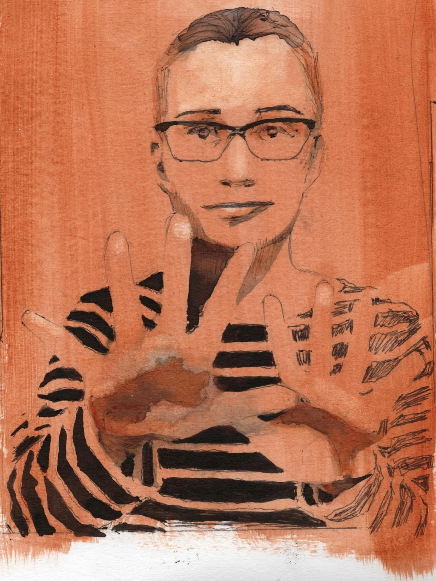 Thank you @jyportraitchallenge and @elisezeichnet for the inspiration