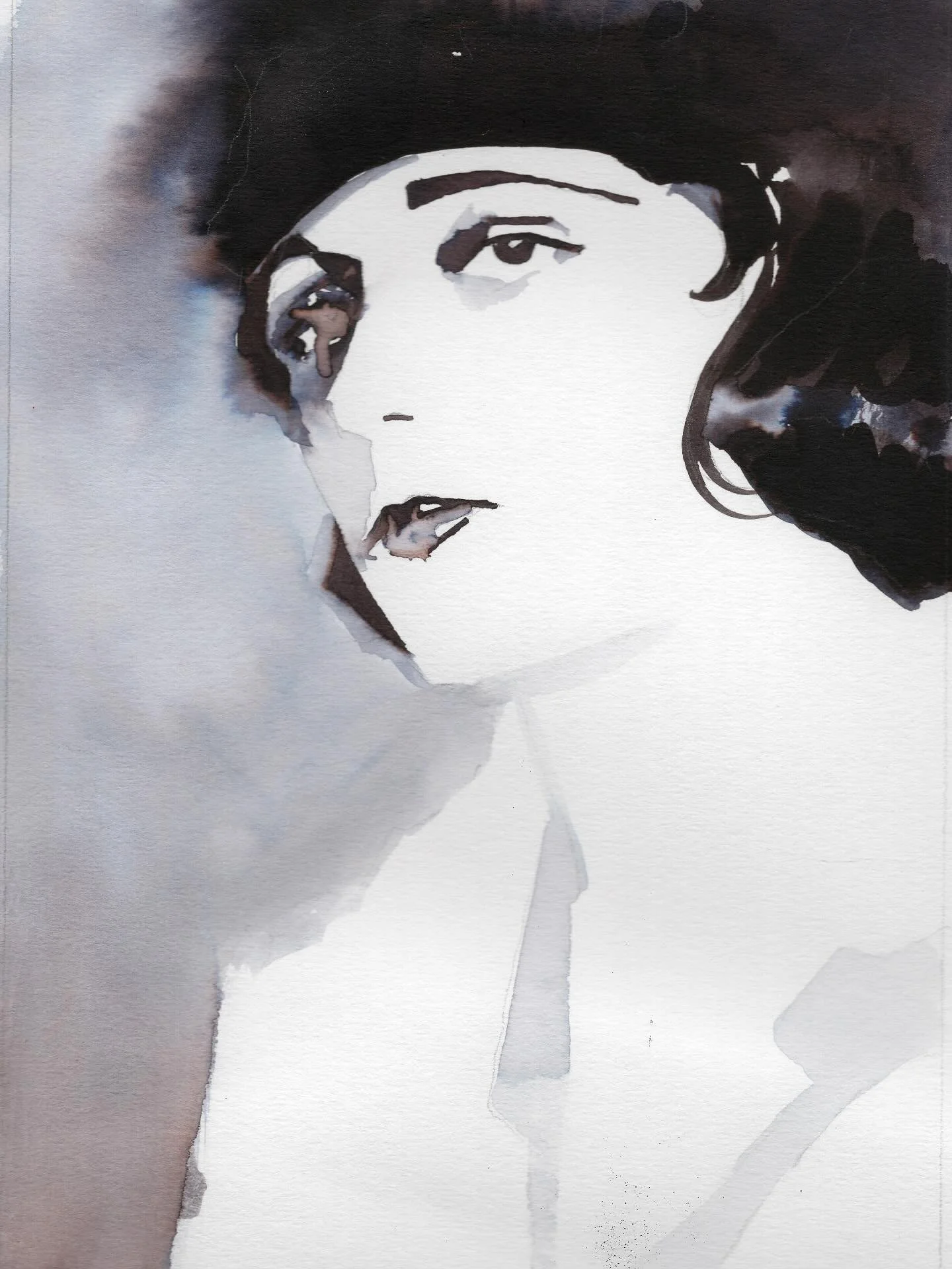 Sailor Shikiori ink on paper