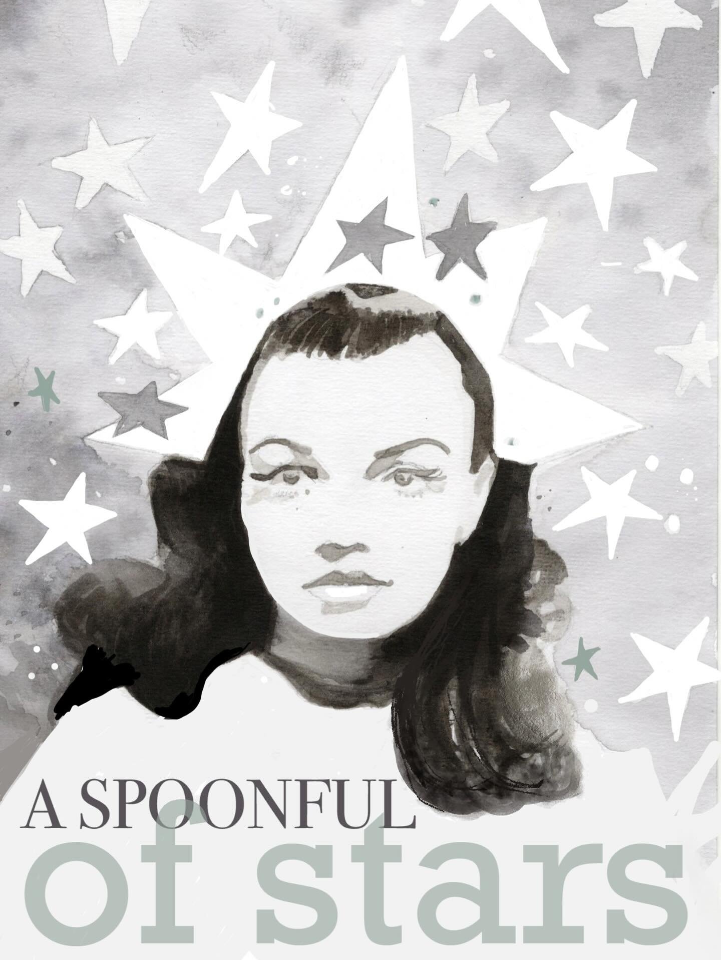 I love seeing all the interpretations for #theimaginedbookcover2025 

This one is &ldquo;A Spoonful of Stars&rdquo;
 &copy;2025 The Imagined Book Cover &bull; All rights reserved

Thanks to the hosts: 
@mosokje
@sudden.strangeness
@marinahenina 
@m.s