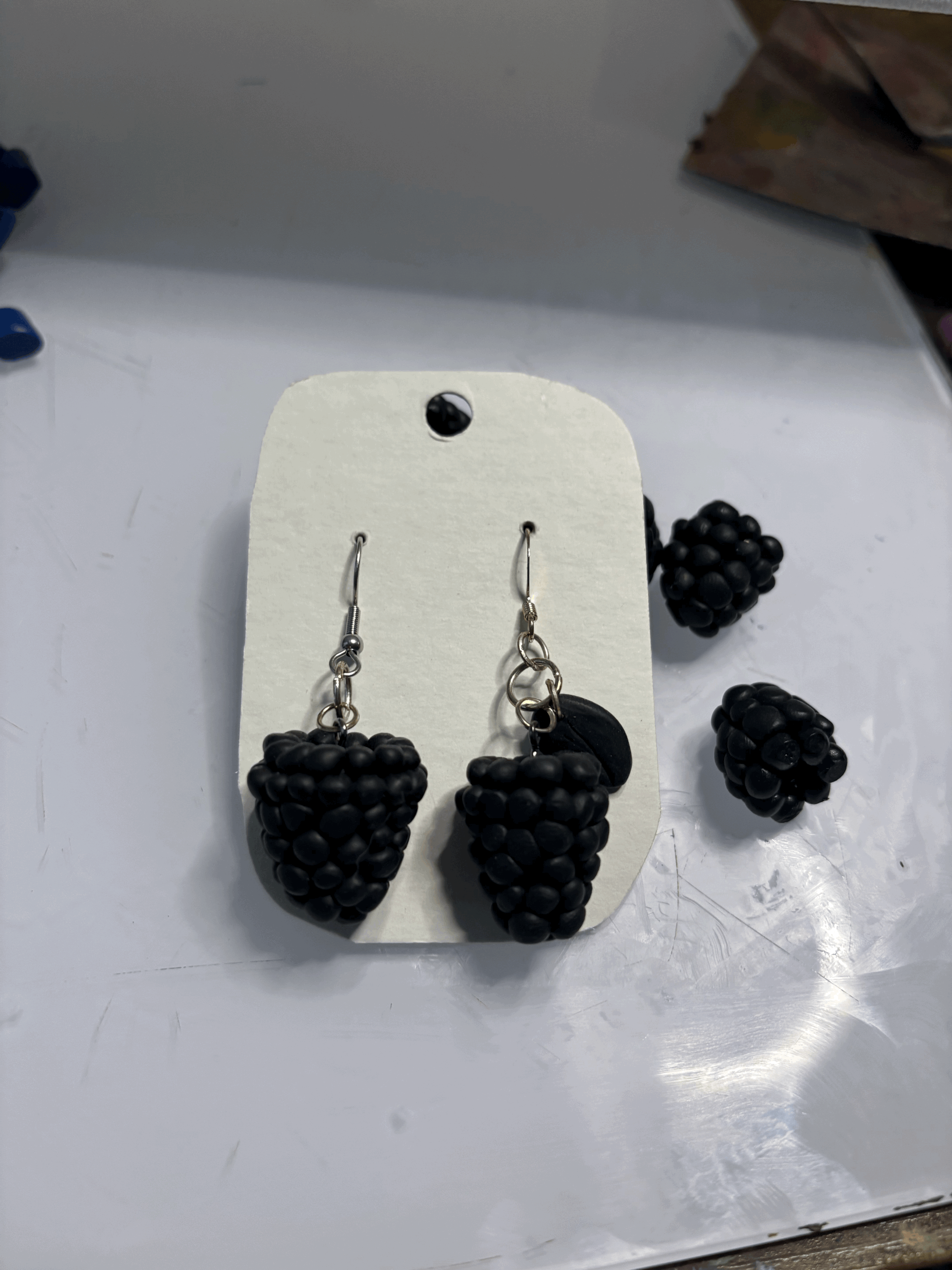 Blackberry Earrings