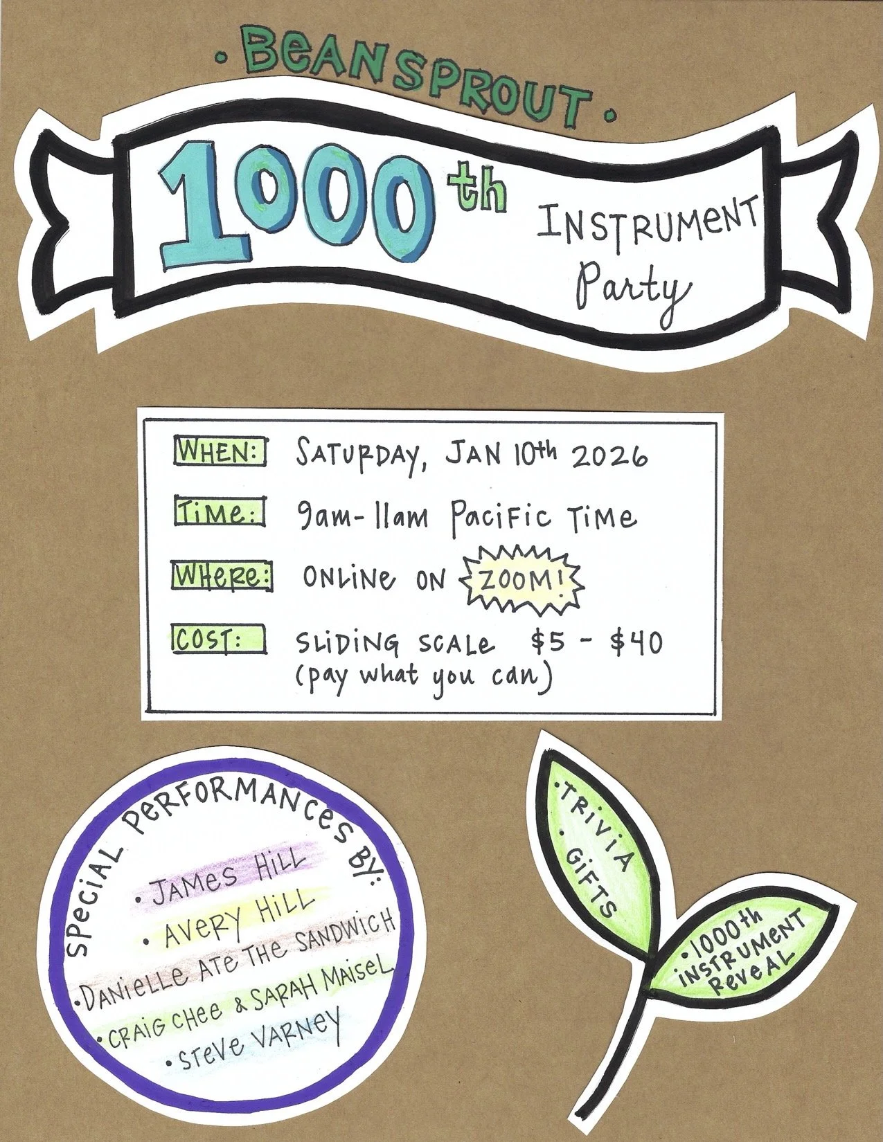 1000th Beansprout Party | ONLINE