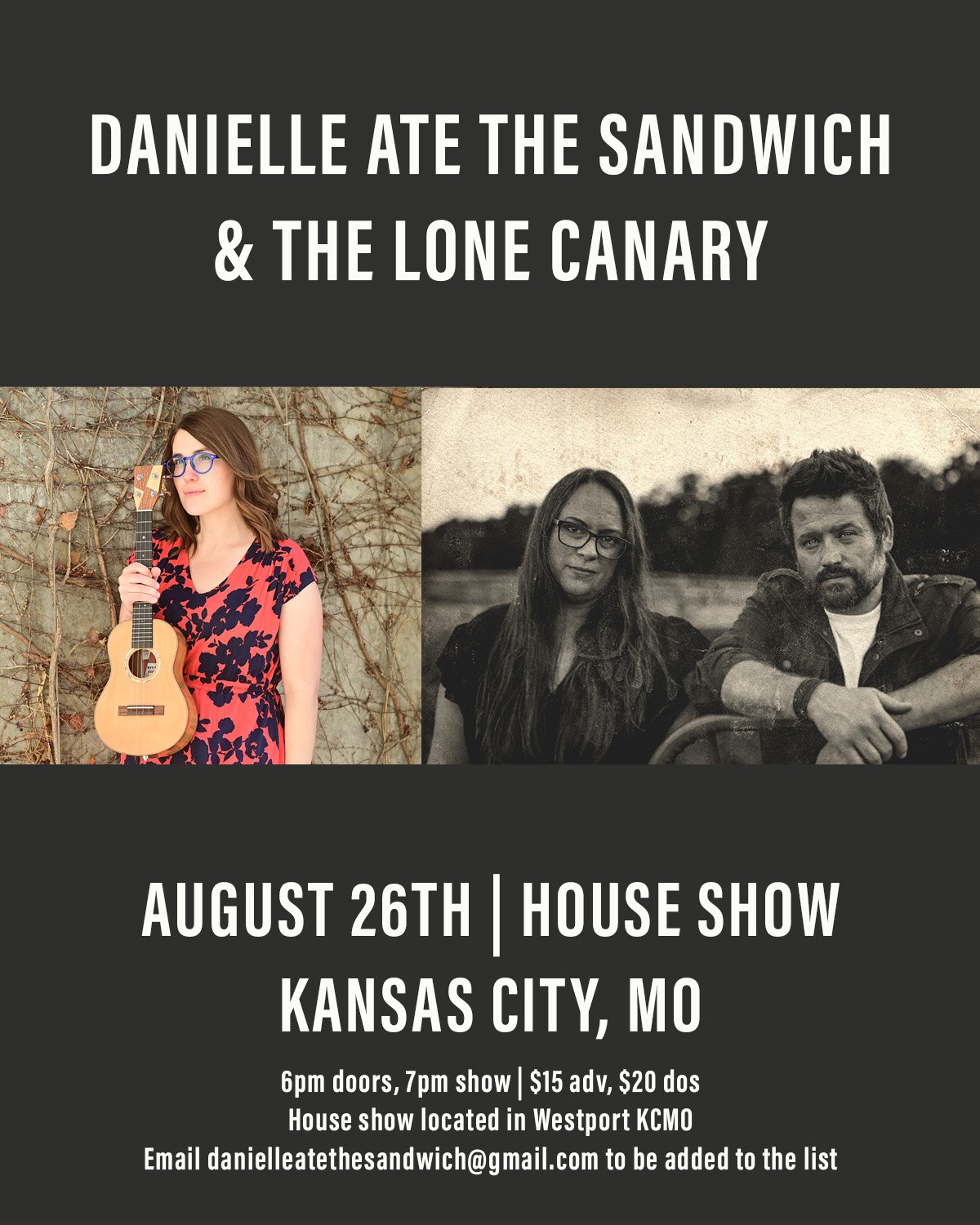 HOUSE SHOW with Lone Canary | Kansas City, MO
