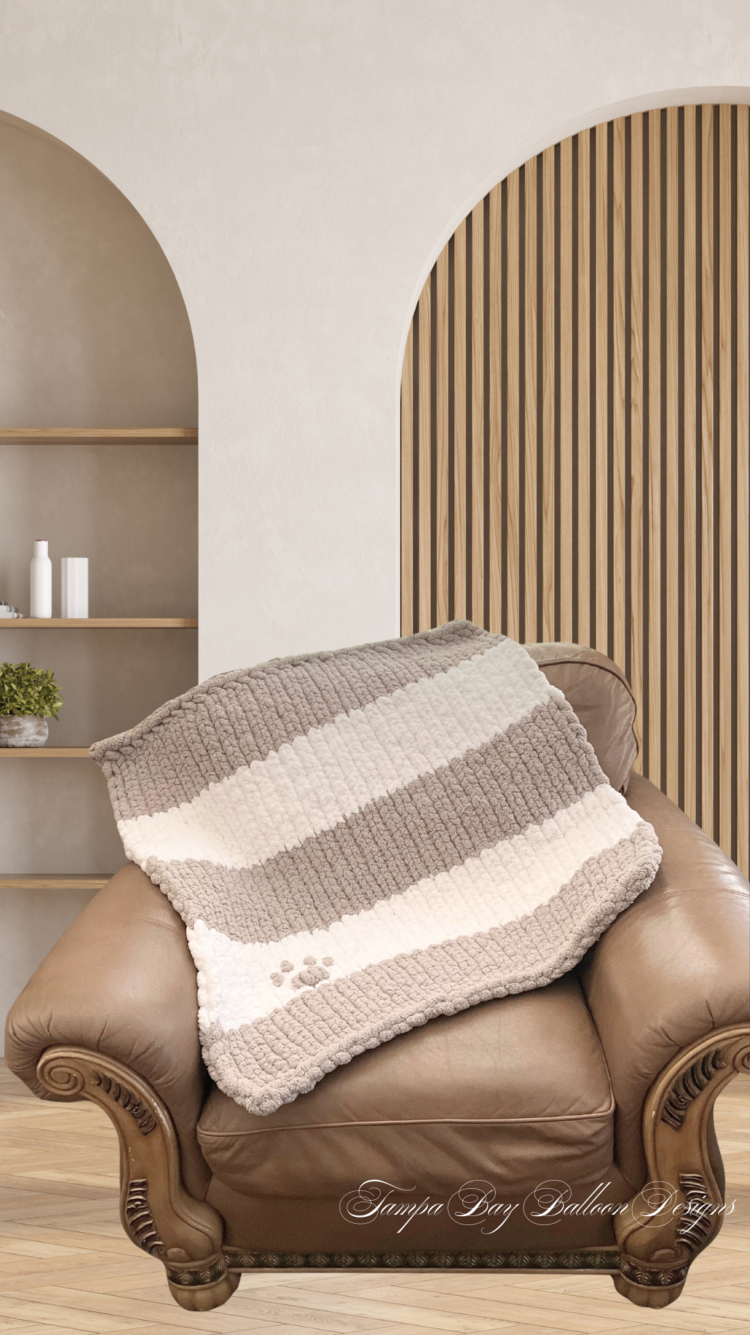 Chunky Knit Pet Blanket