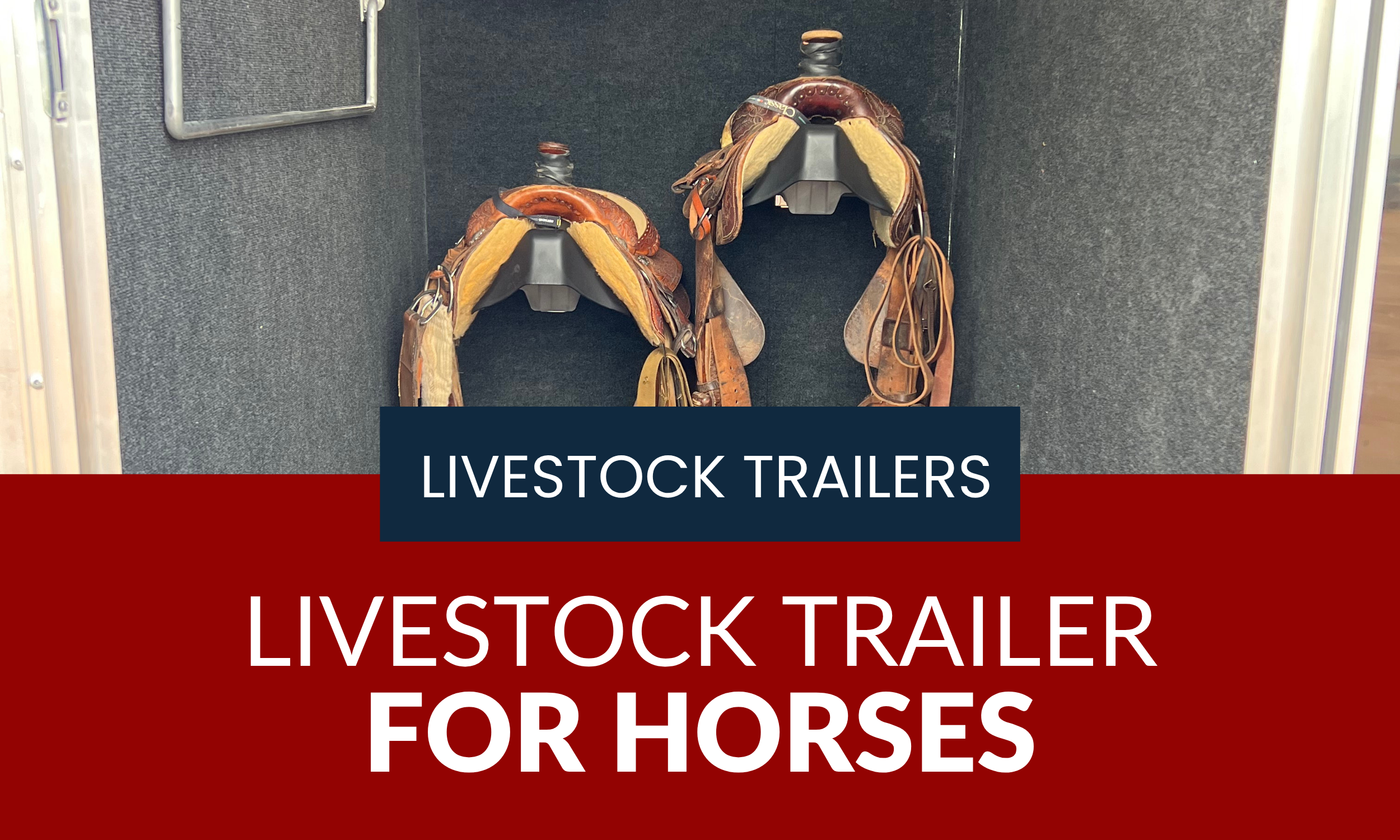 Affordable Aluminum Livestock Trailer for Horses