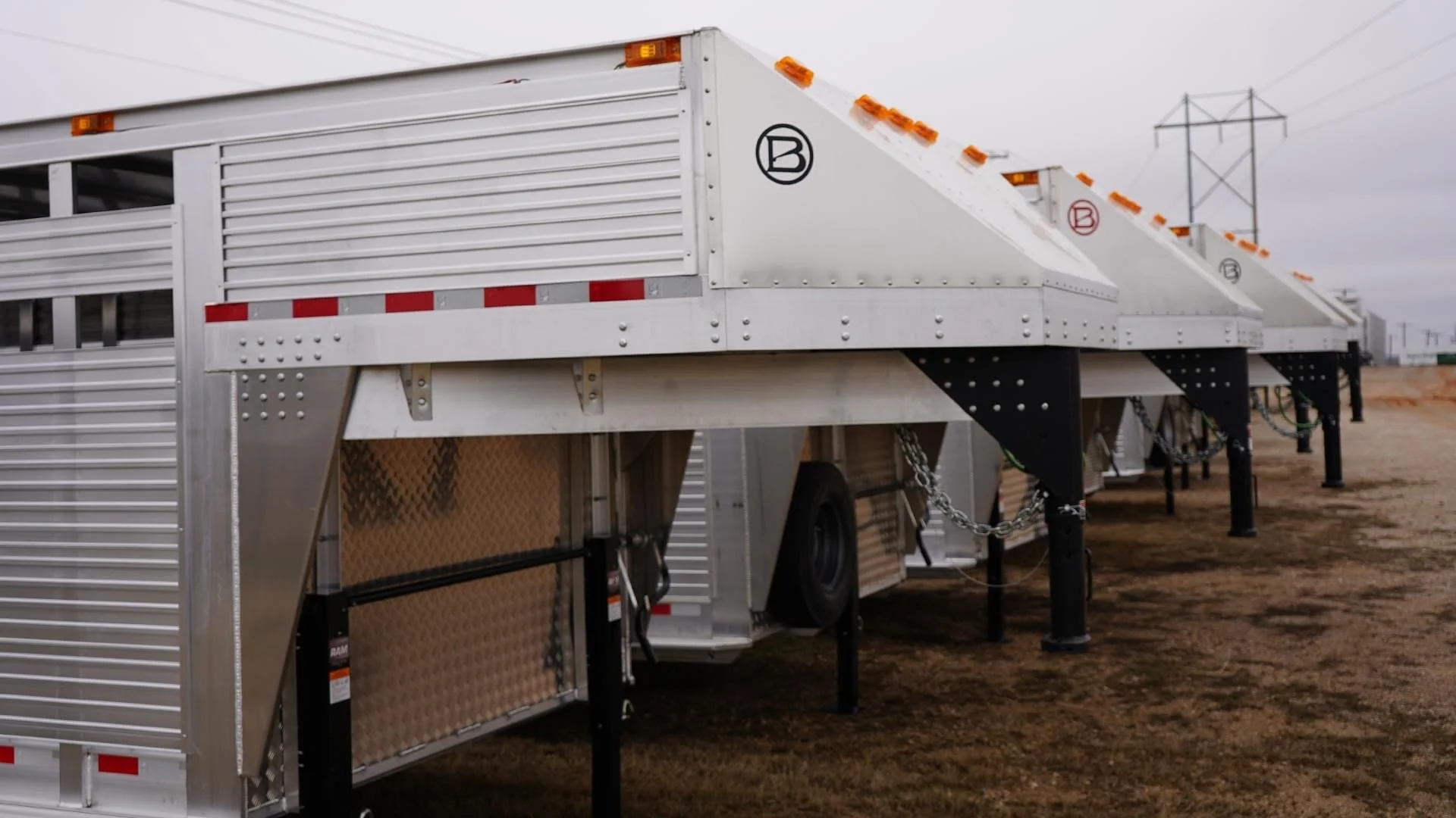 Barrett Trailers Gooseneck Trailers for Lease