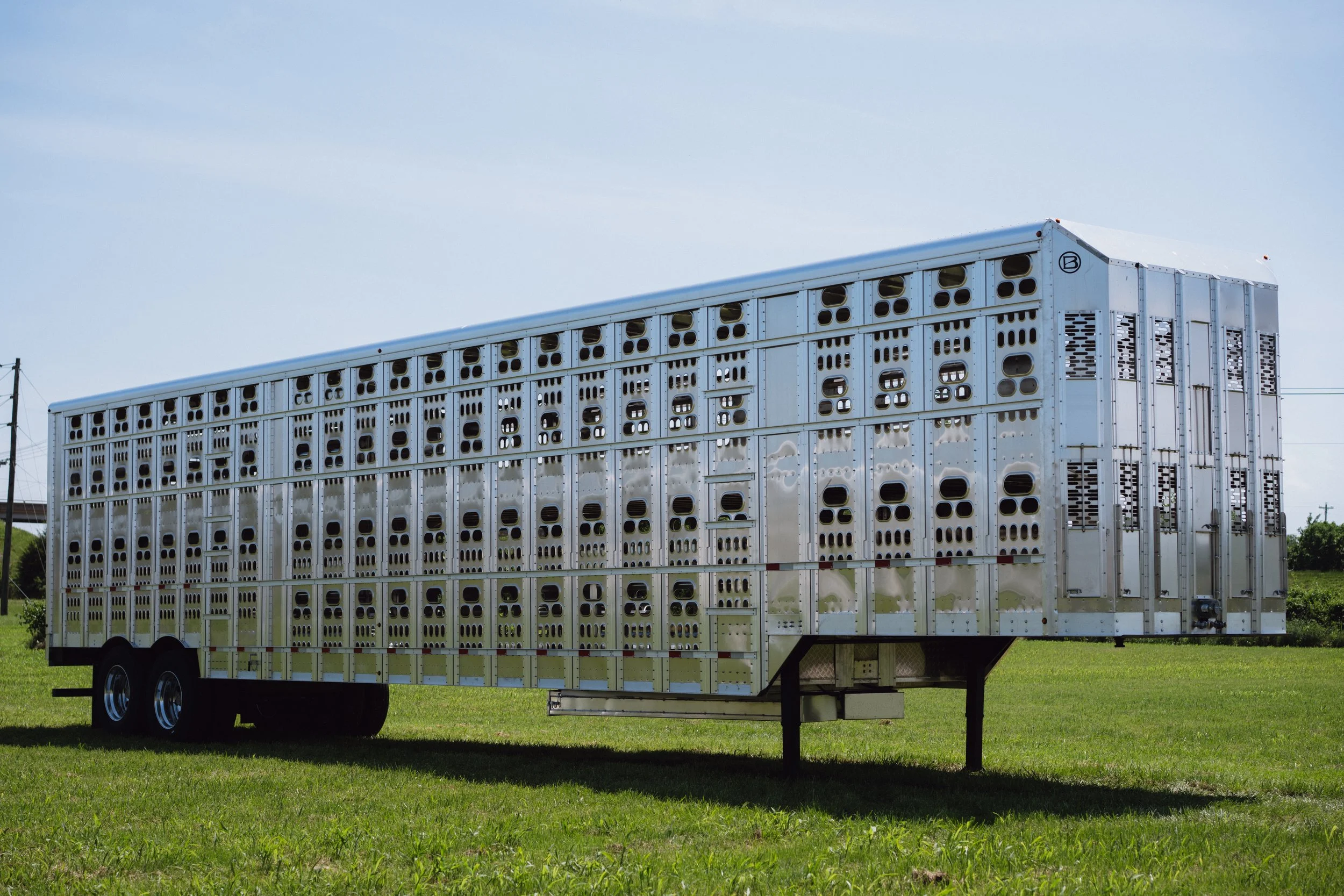 Livestock Semi-trailer from Barrett Trailers