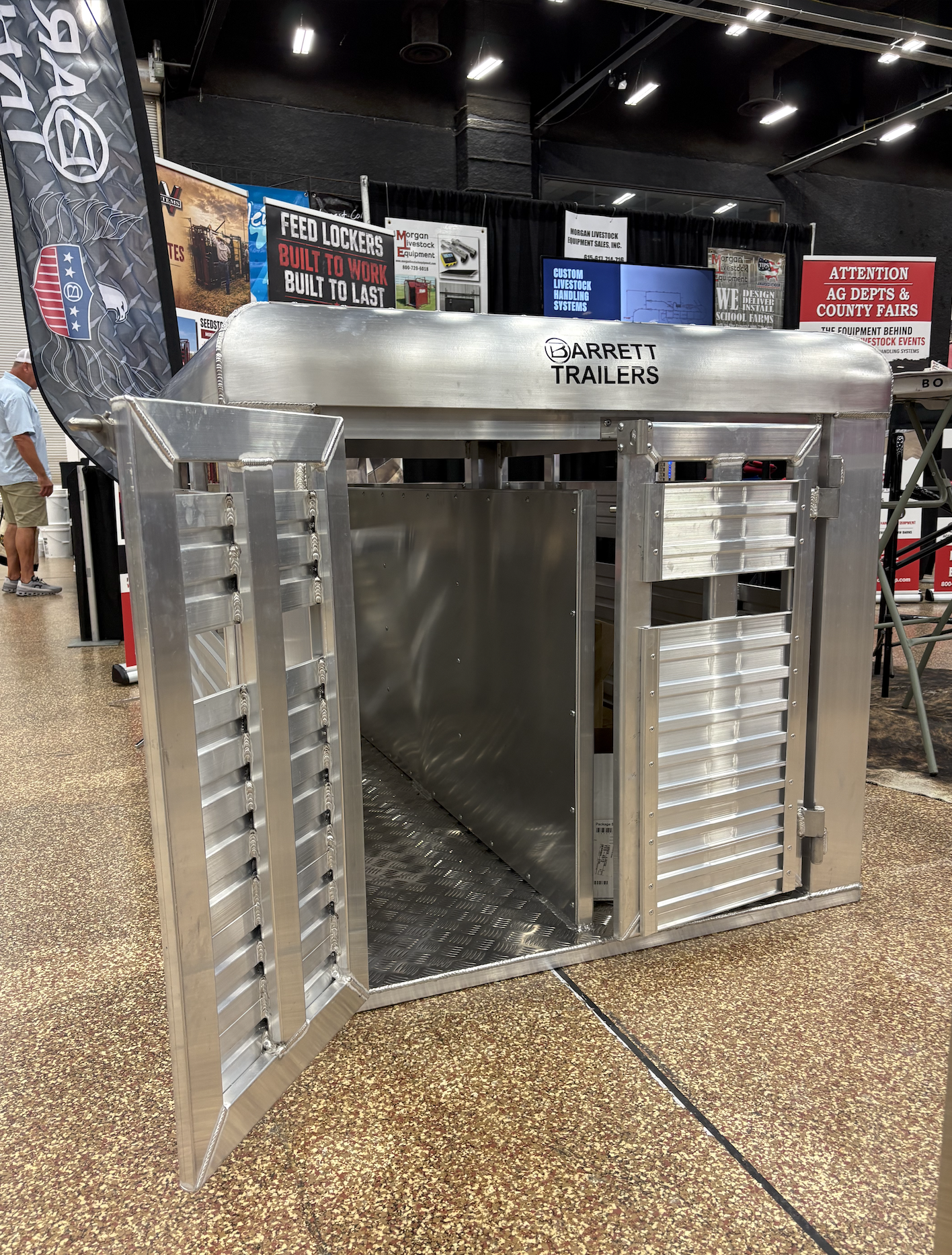 Barrett Trailers Stock Box Available for Custom Orders