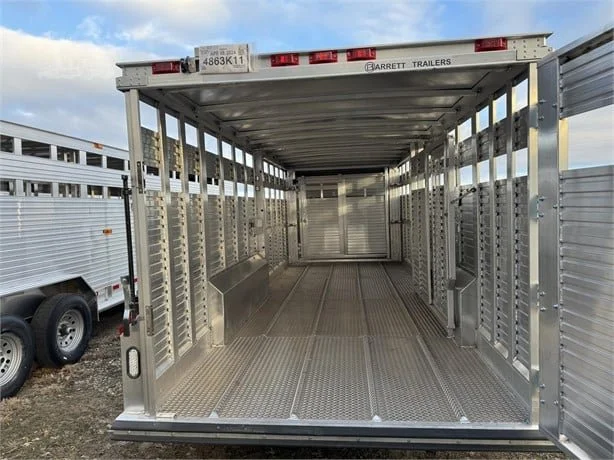 Barrett Trailers Aluminum Gooseneck Trailers — Barrett Trailers - Livestock Trailer Experts