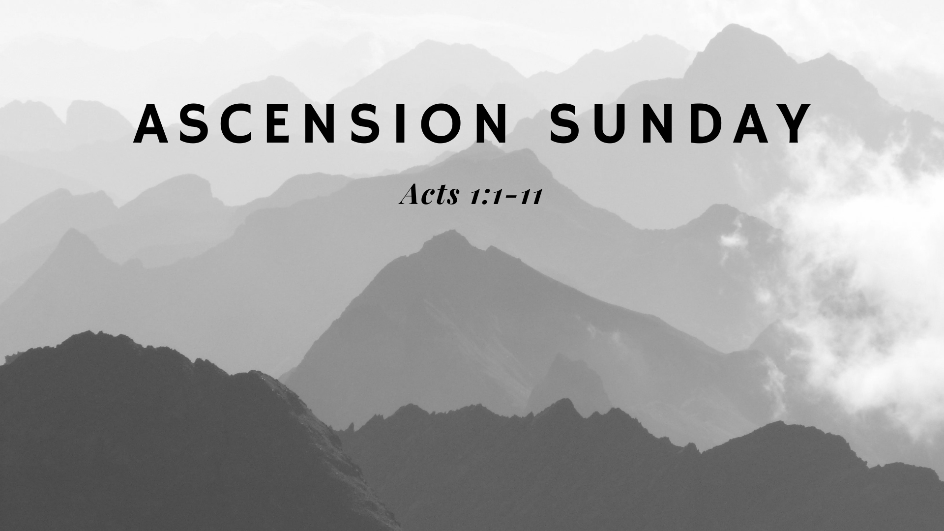 May 12, 2024 - Acts 1:1-11