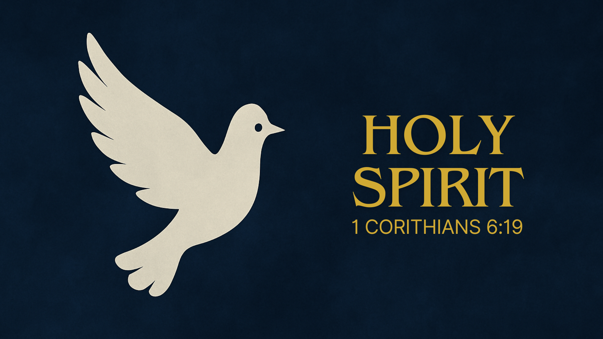 May 25, 2025 - 1 Corinthians 6:19