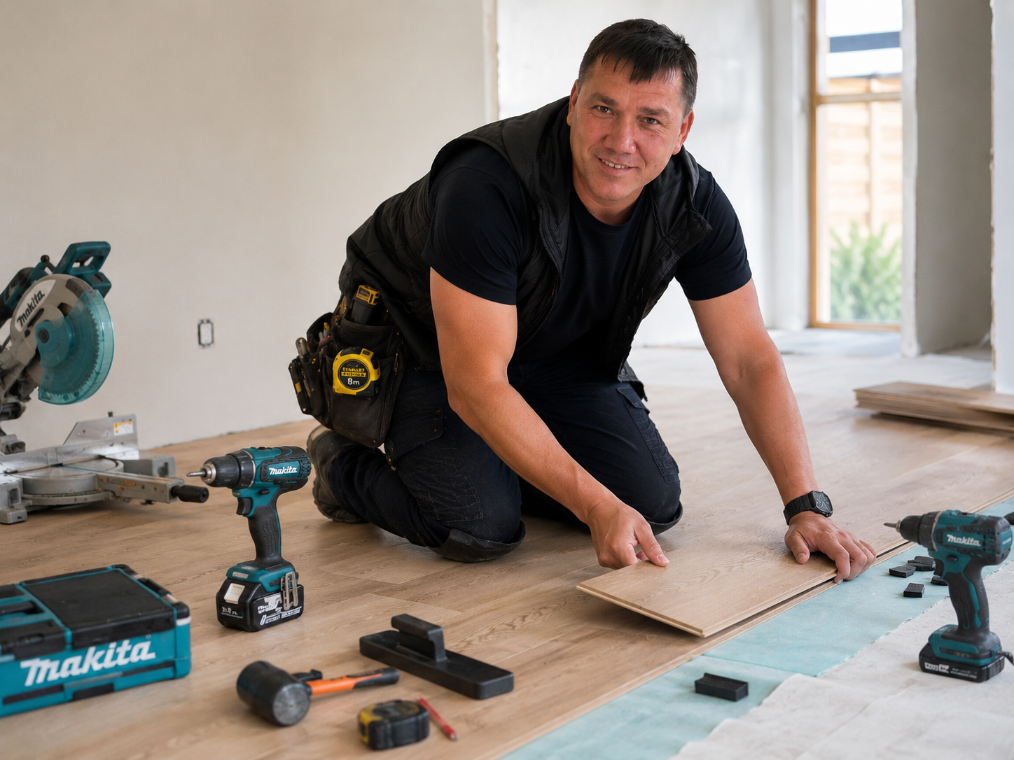 Laminate flooring installation and repair in an East Auckland home
— Handyman Botany