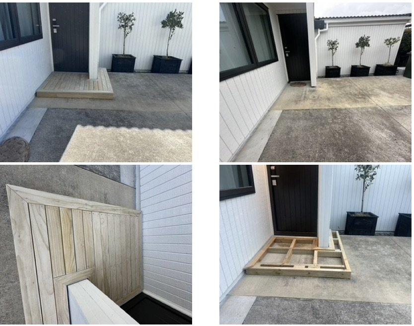 New Kwila Decking Installation completed for this front entrance transformation 🪵✨
Professional decking builder servicing Mission Bay, Botany, Flat Bush, Pakuranga, Pakuranga Heights and Half Moon Bay. Custom timber decks, entrance decks, deck repai