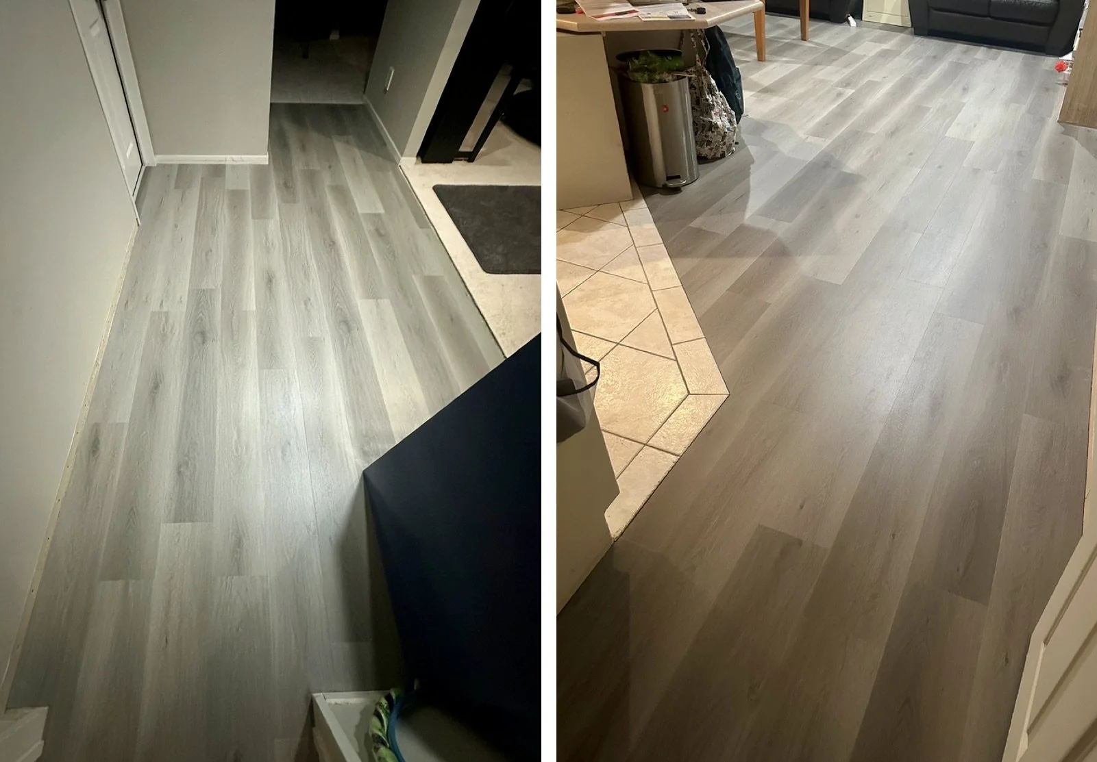 Before & After Laminate Flooring Installation 🪵✨
Professional laminate floor installation and replacement services in Auckland. Old damaged flooring replaced with modern, durable and stylish laminate panels for a clean fresh look. Expert floor repai