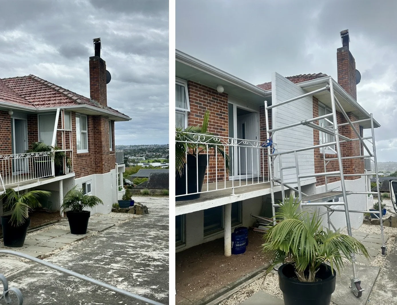 Before & After Privacy Wall Repair & Installation 🏡🔨
Damaged old exterior privacy wall removed and rebuilt with a new strong timber privacy screen. Professional fence and privacy wall construction, repair and replacement services in Auckland. High-