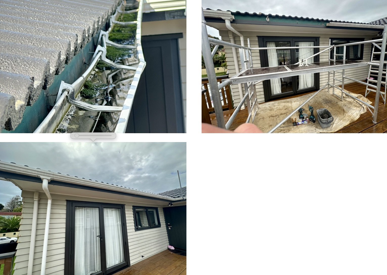 Gutter Cleaning & Repair Service 🏠🔧
Professional gutter (spouting) cleaning, repair and replacement across Auckland. From blocked and damaged gutters full of debris to fully restored and secure gutter systems. We remove all leaves, dirt and blockag