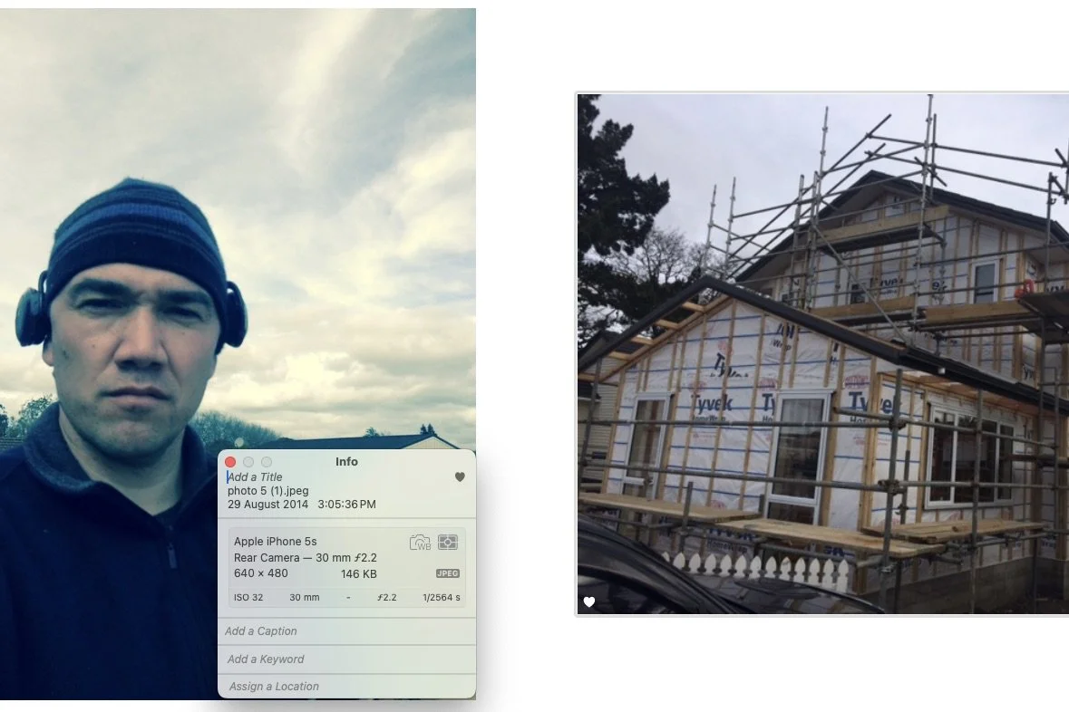 New home construction project in Mount Roskill, Auckland, built from the foundation up