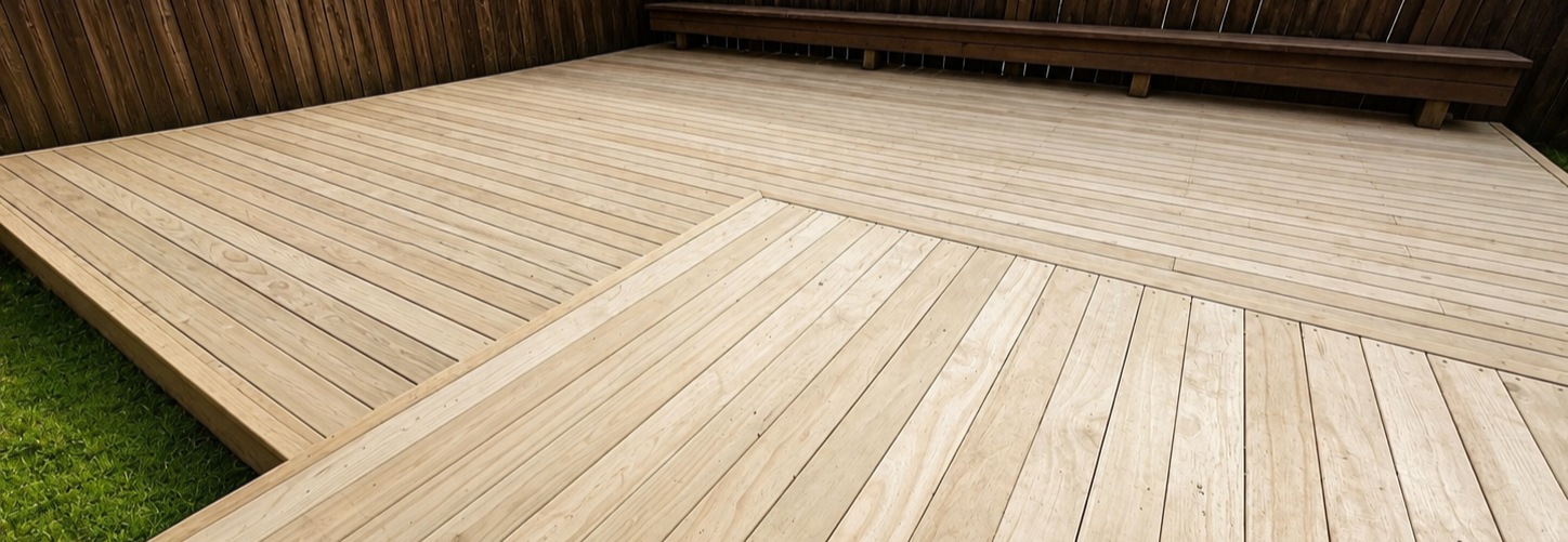 Completed timber deck restoration near Elsmore Park in Botany by
Handyman Botany