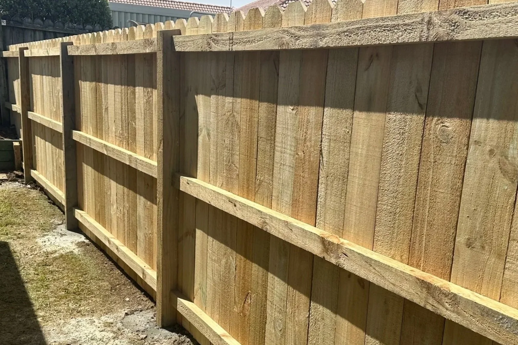 New timber fence construction completed by Handyman Botany in East
Auckland