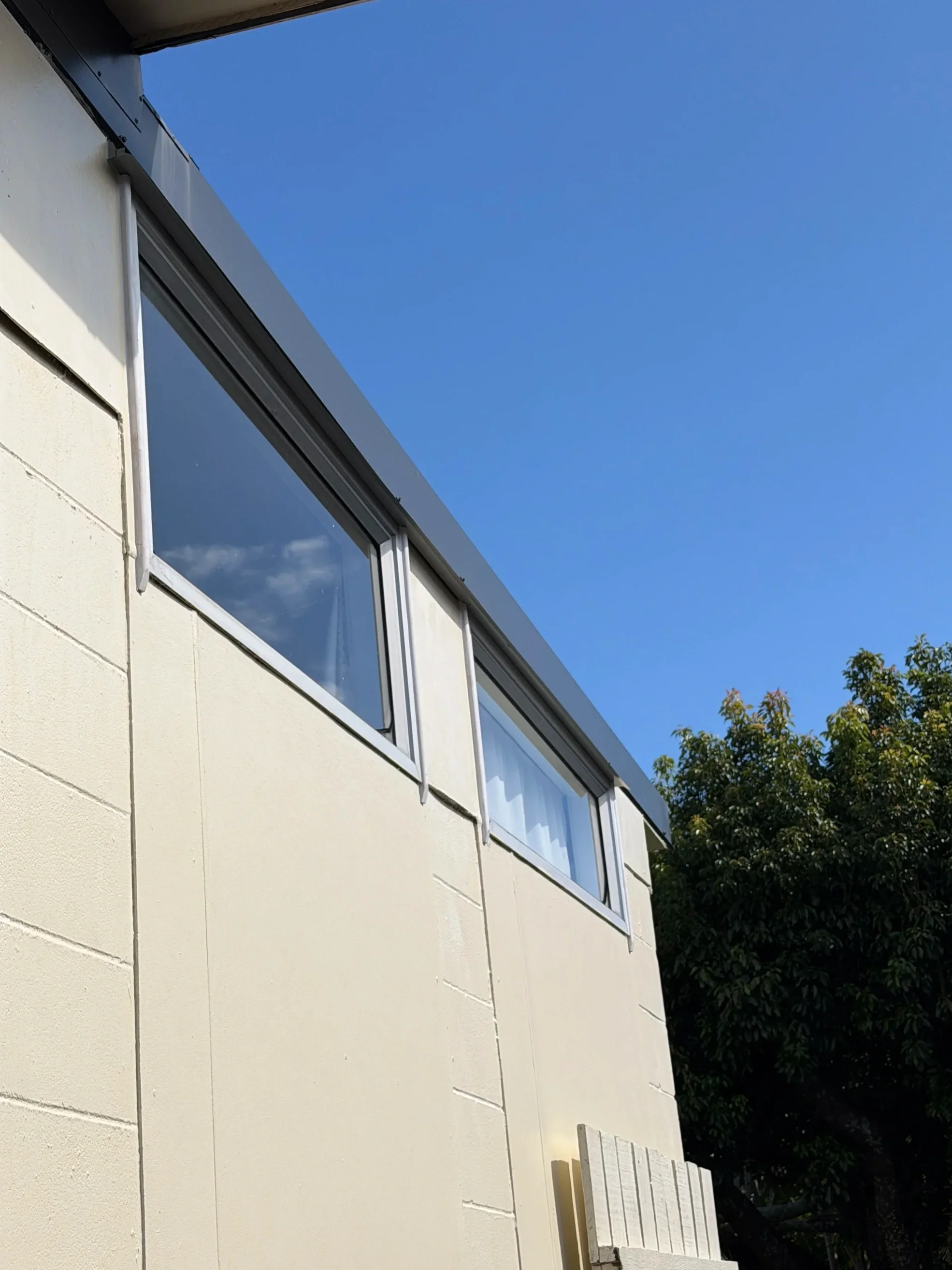 Completed window flashing and custom scribe repair in Botany by Handyman Botany