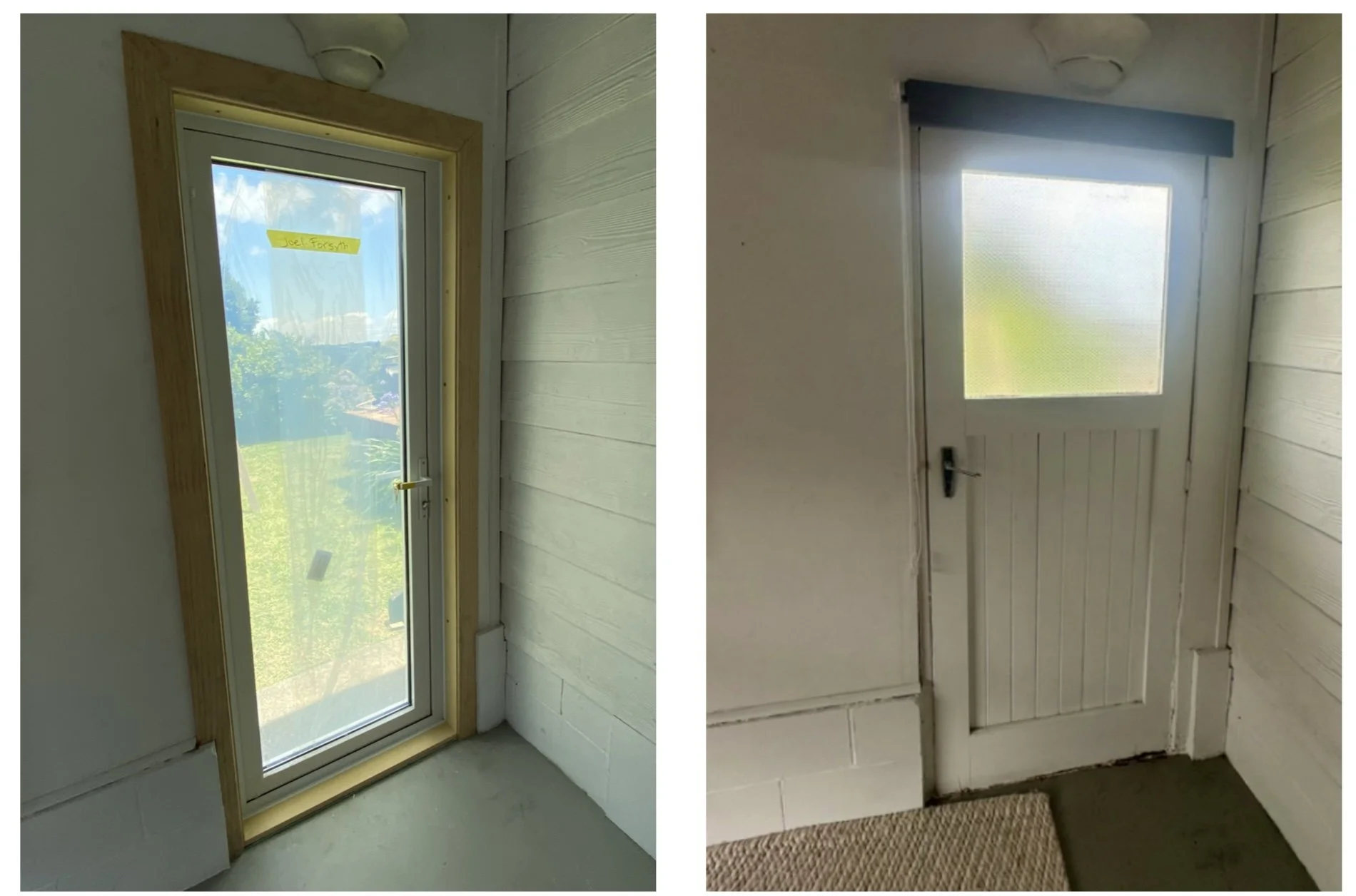 Before & After Exterior Door Replacement 🚪✨
Professional external door installation, window installation, interior finishing and painting services in Auckland. Replacing old damaged doors with modern secure entry doors. Quality carpentry, door fitti