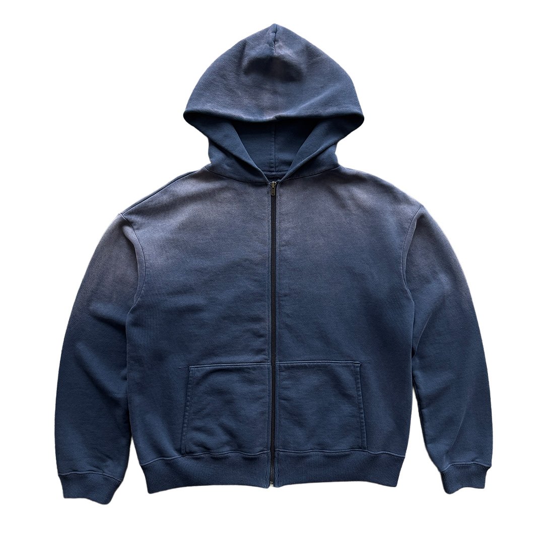 Blue River Rock - Zip Up Hoodie - made with our friend Justin Ceja