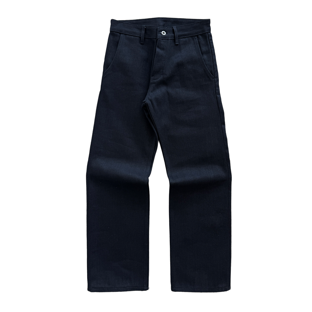 Grounded Roots Straight Leg Black - PREMADE