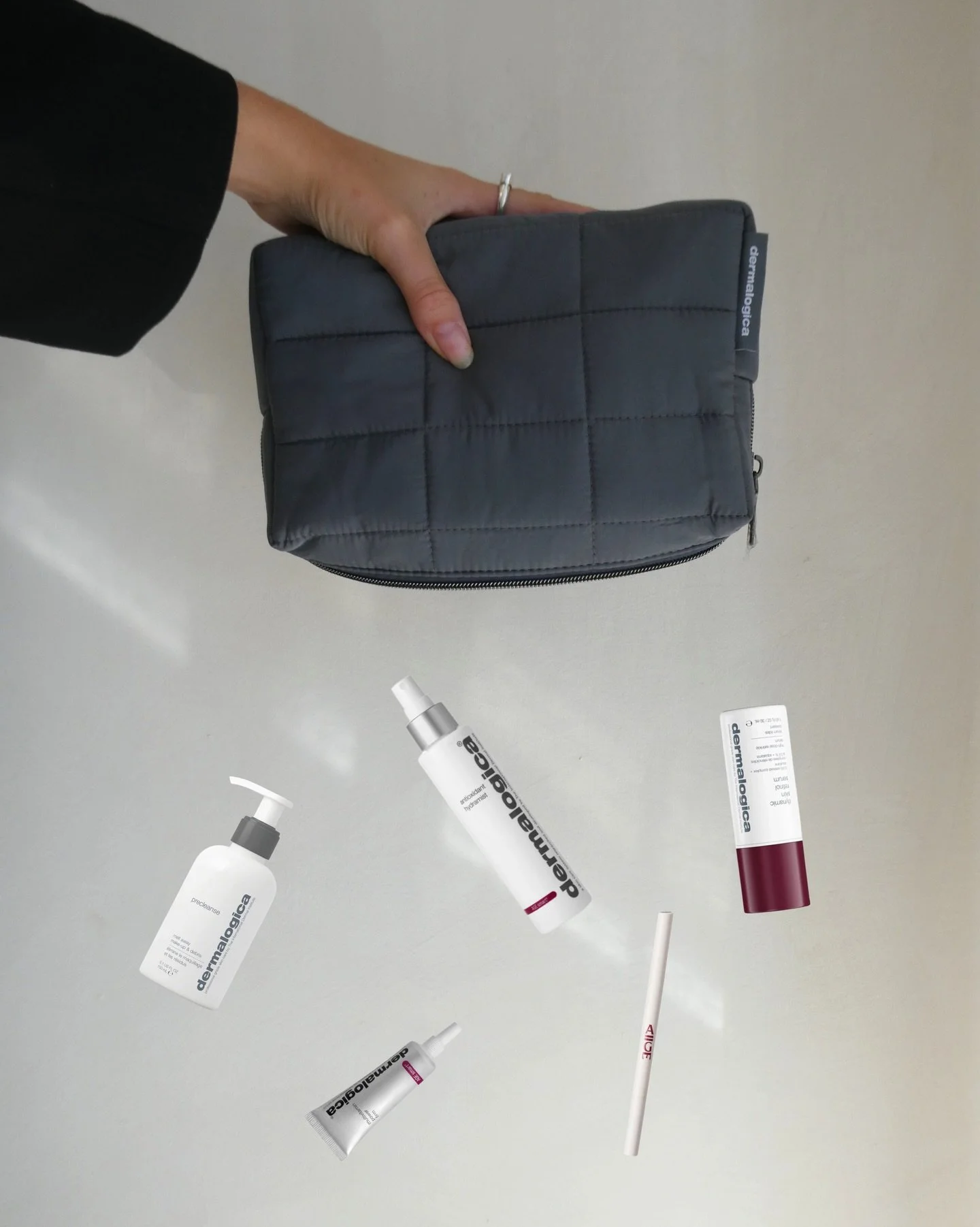 did someone say FREE dermalogica cosmetic bag?

we still have a few of these cuties up for grabs when you buy 2 or more dermalogica products in studio. 

to sweeten the deal even further, we&rsquo;re offering for April only our DND facial for $125 wh