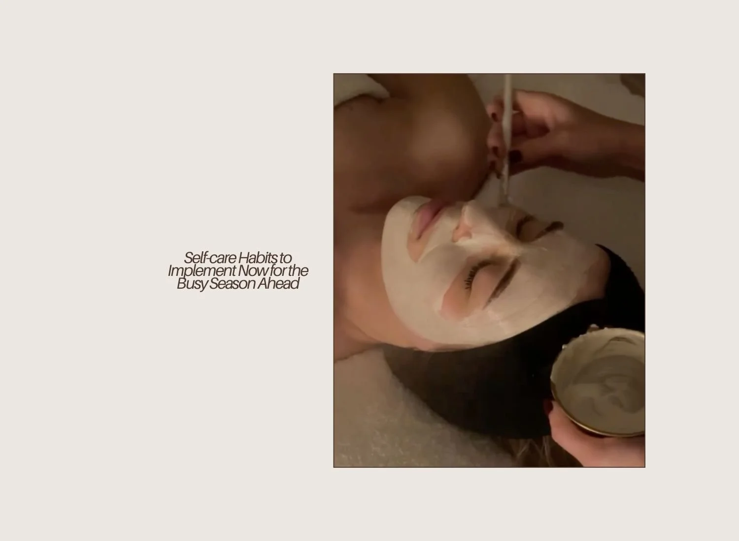 self care habits to take you and your skin through the busy festive season with amiri studio