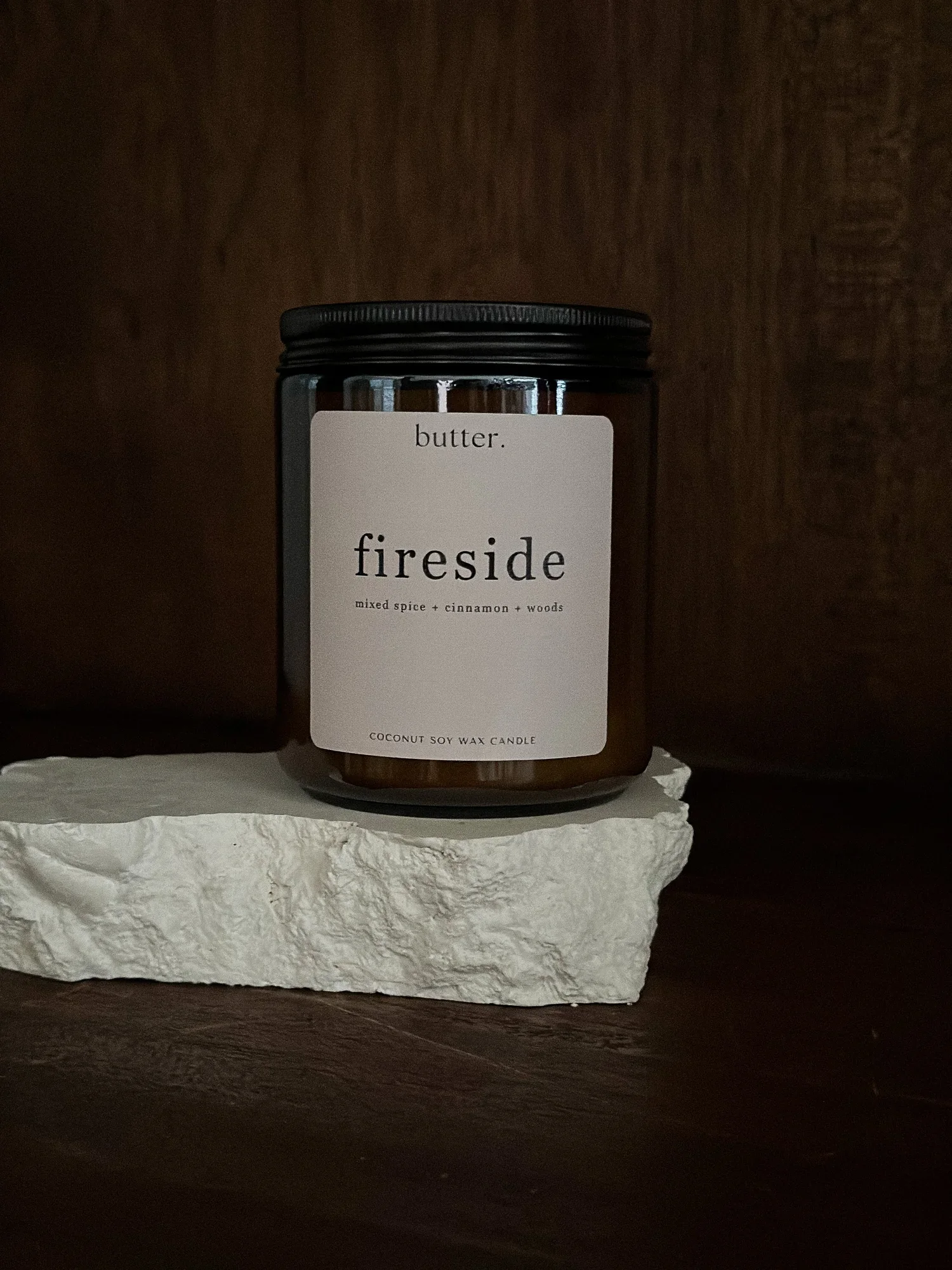Butter Fragrances Candle - Fireside
