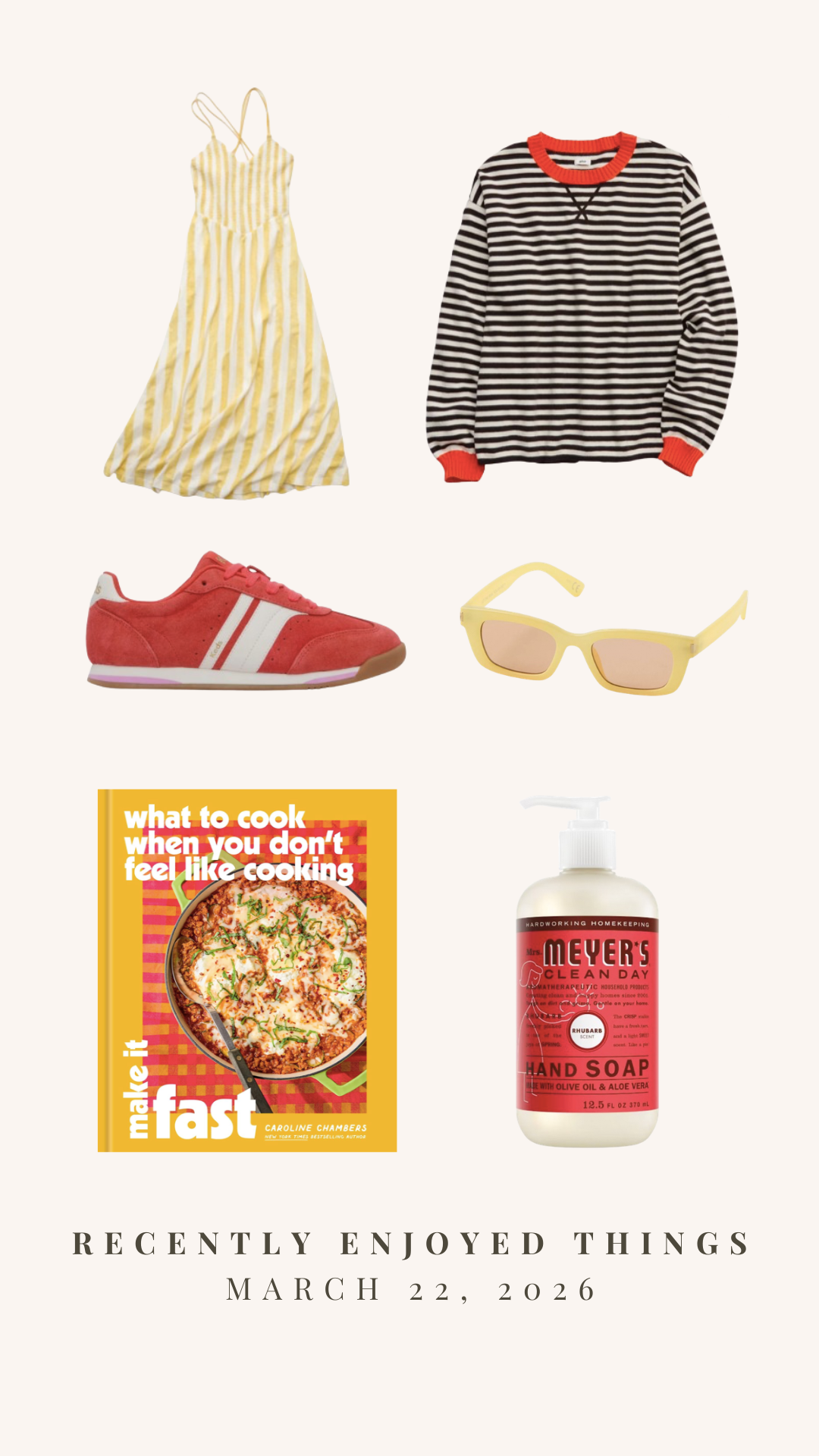 Weekly Recs | March 22, 2026